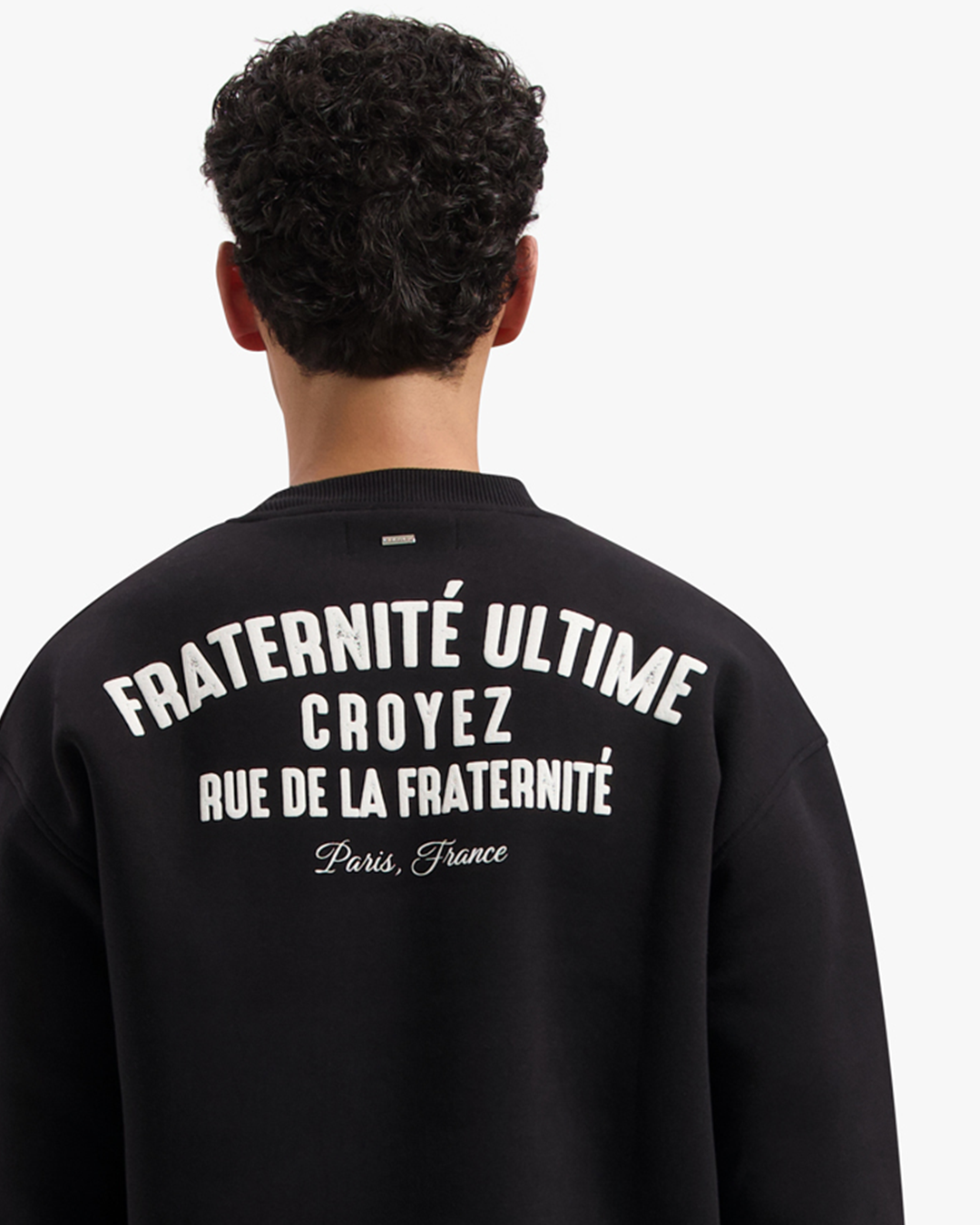 Croyez Fraternite Ultime Sweater- Black