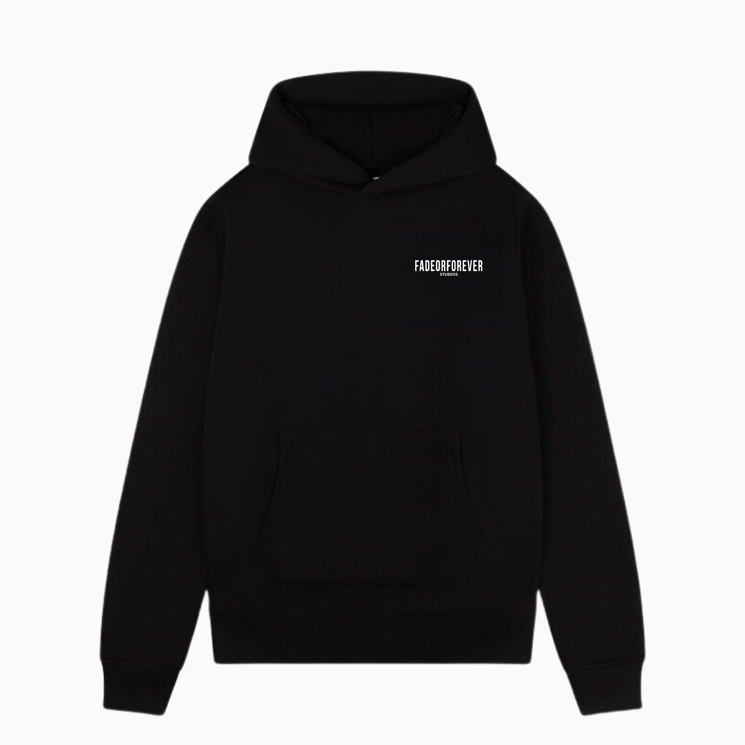 Fade Or Forever Dove Hoodie- Black