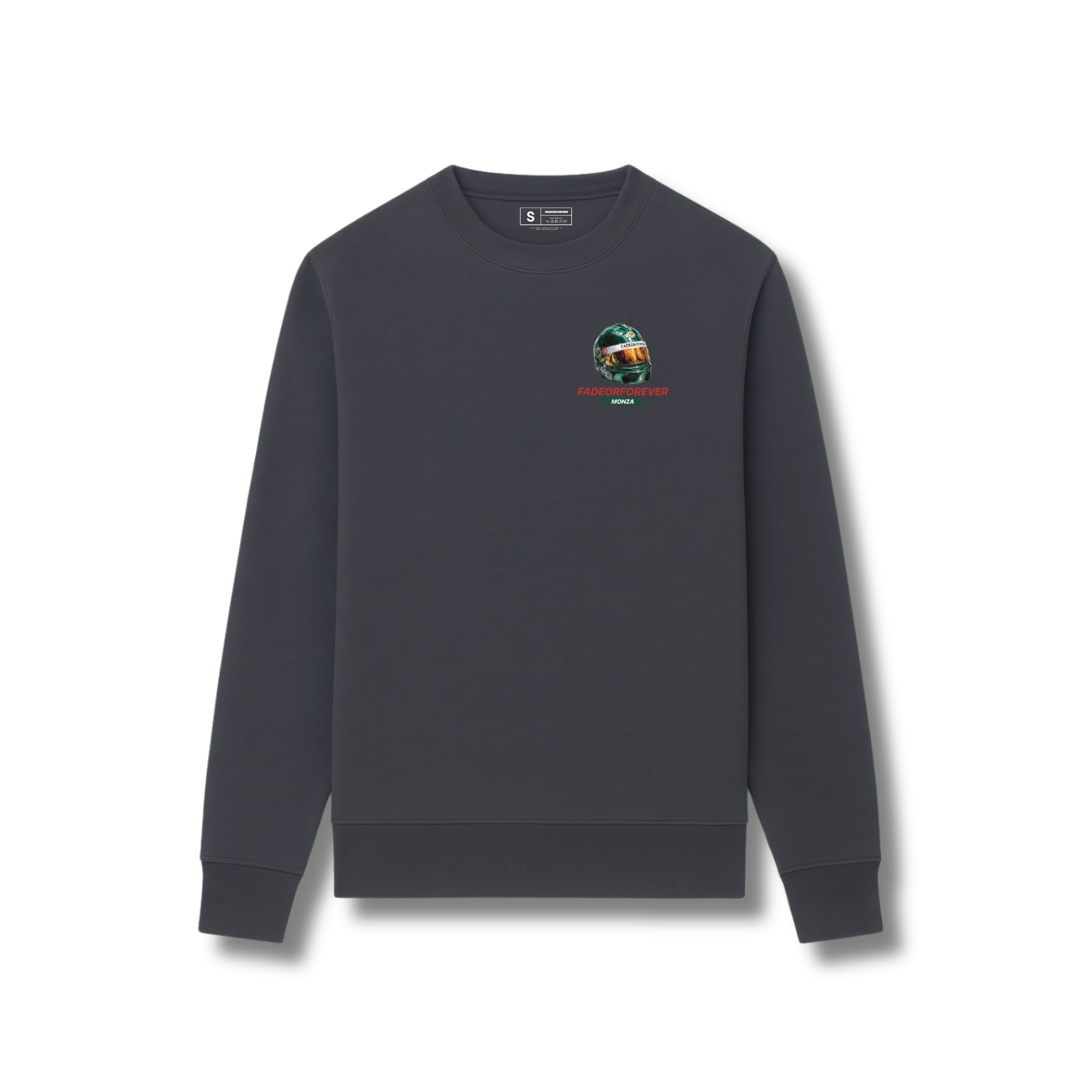 Fade Or Forever Racing Sweater- Asphalt