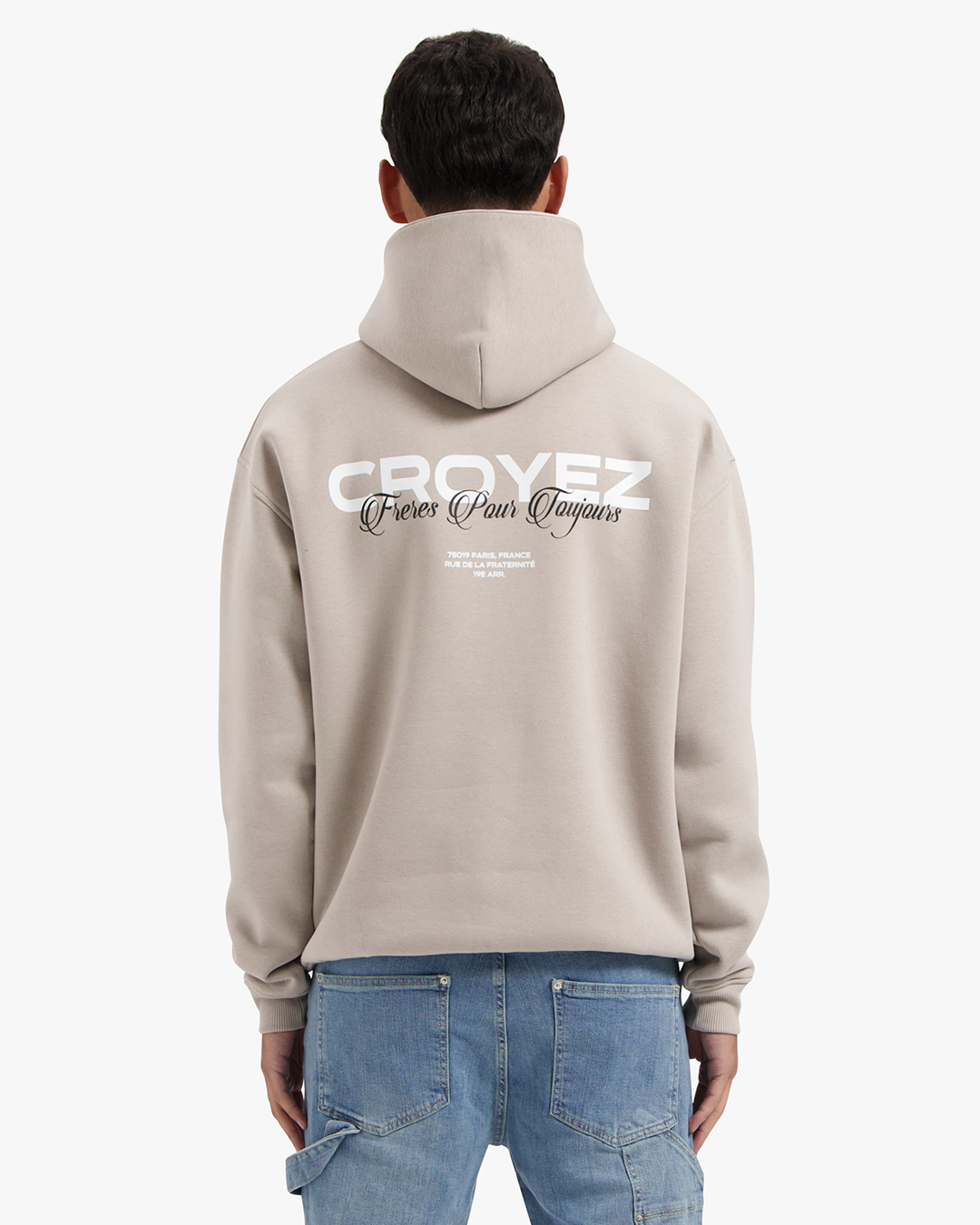 Croyez BF Freres Hoodie- Grey