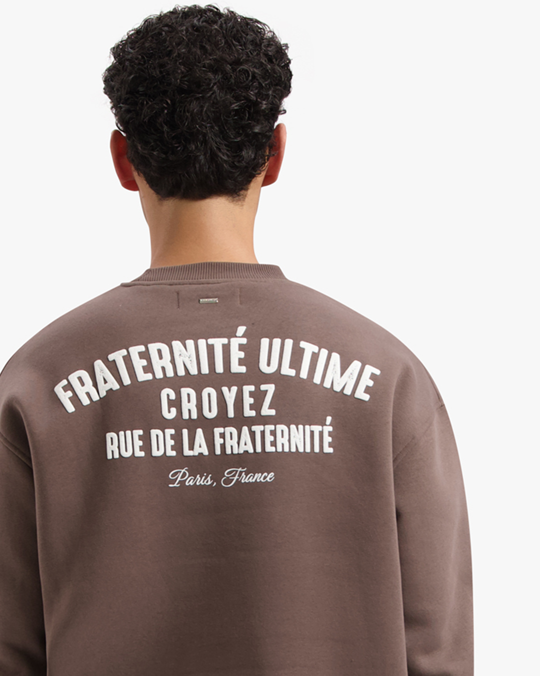 Croyez Fraternite Ultime Sweater- Brown