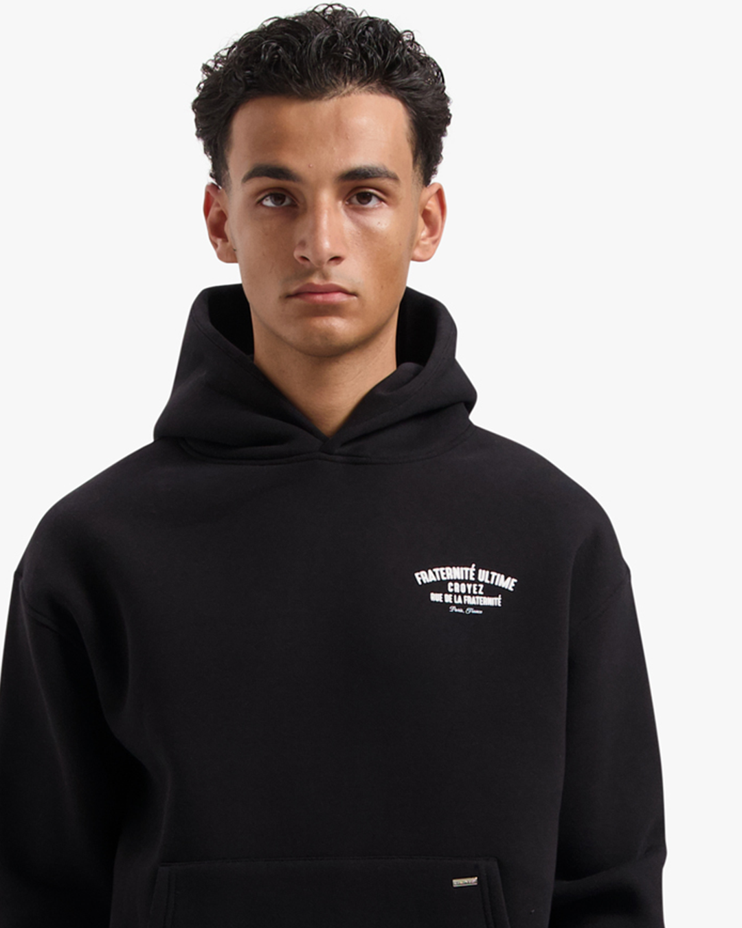 Croyez Fraternite Ultime Hoodie- Black