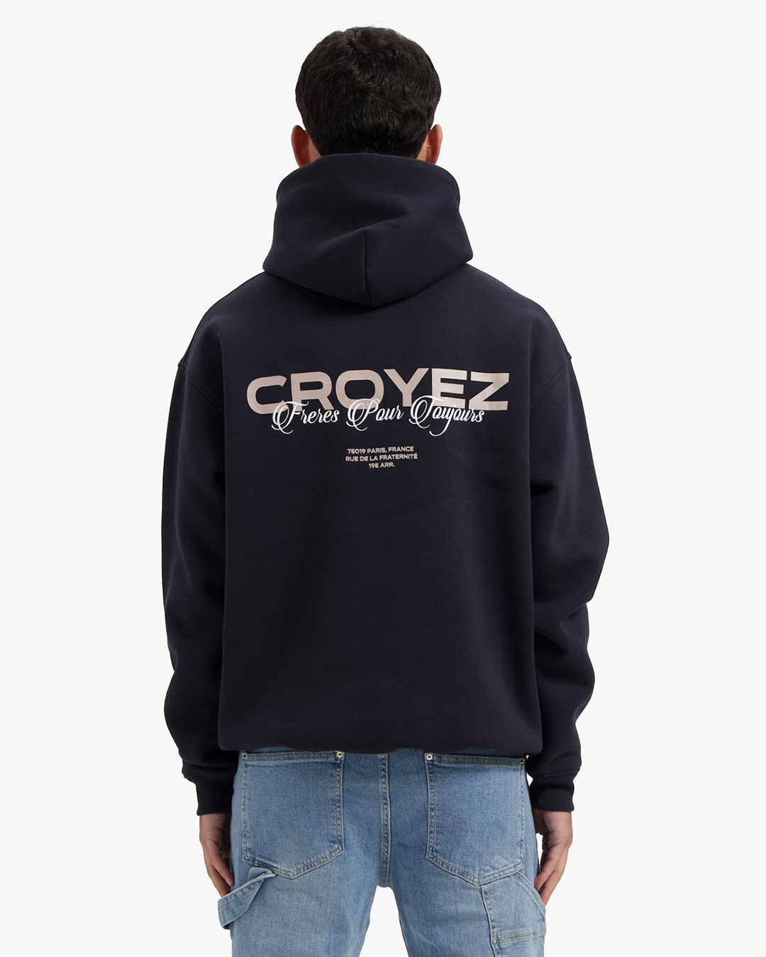 Croyez BF Freres Hoodie- Navy