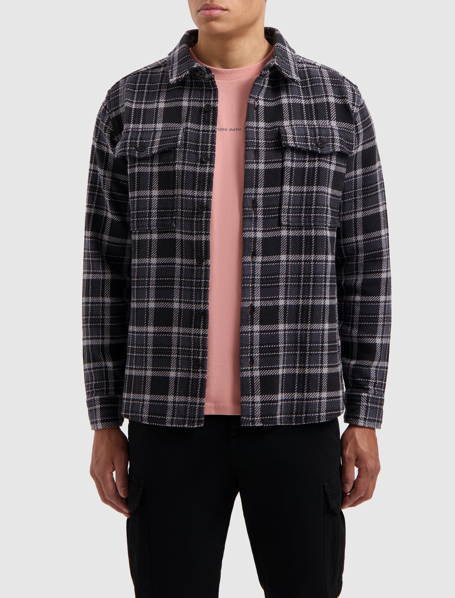 Pure Path Checked Shirt- Antra