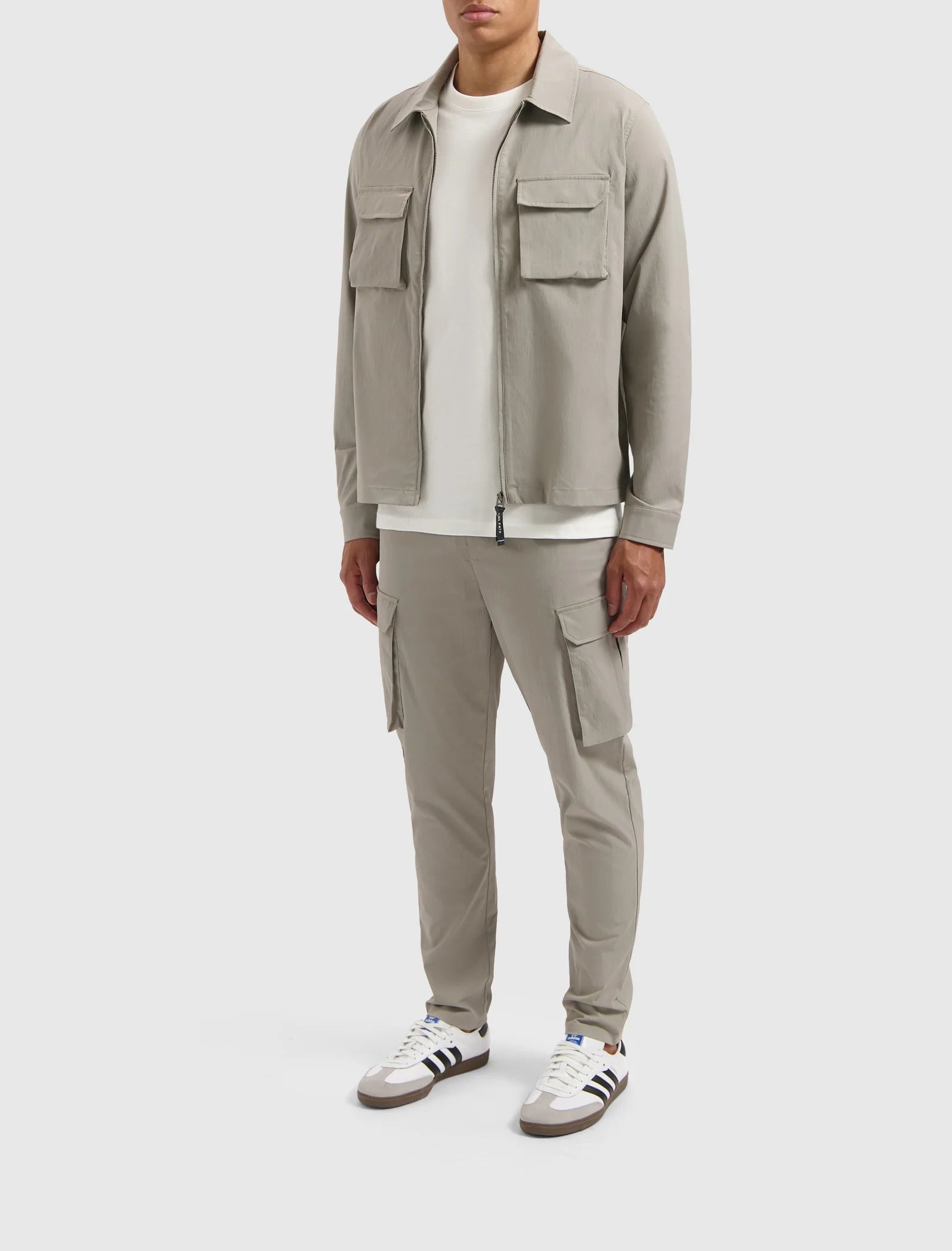 Pure Path Crepe Stretch Overshirt