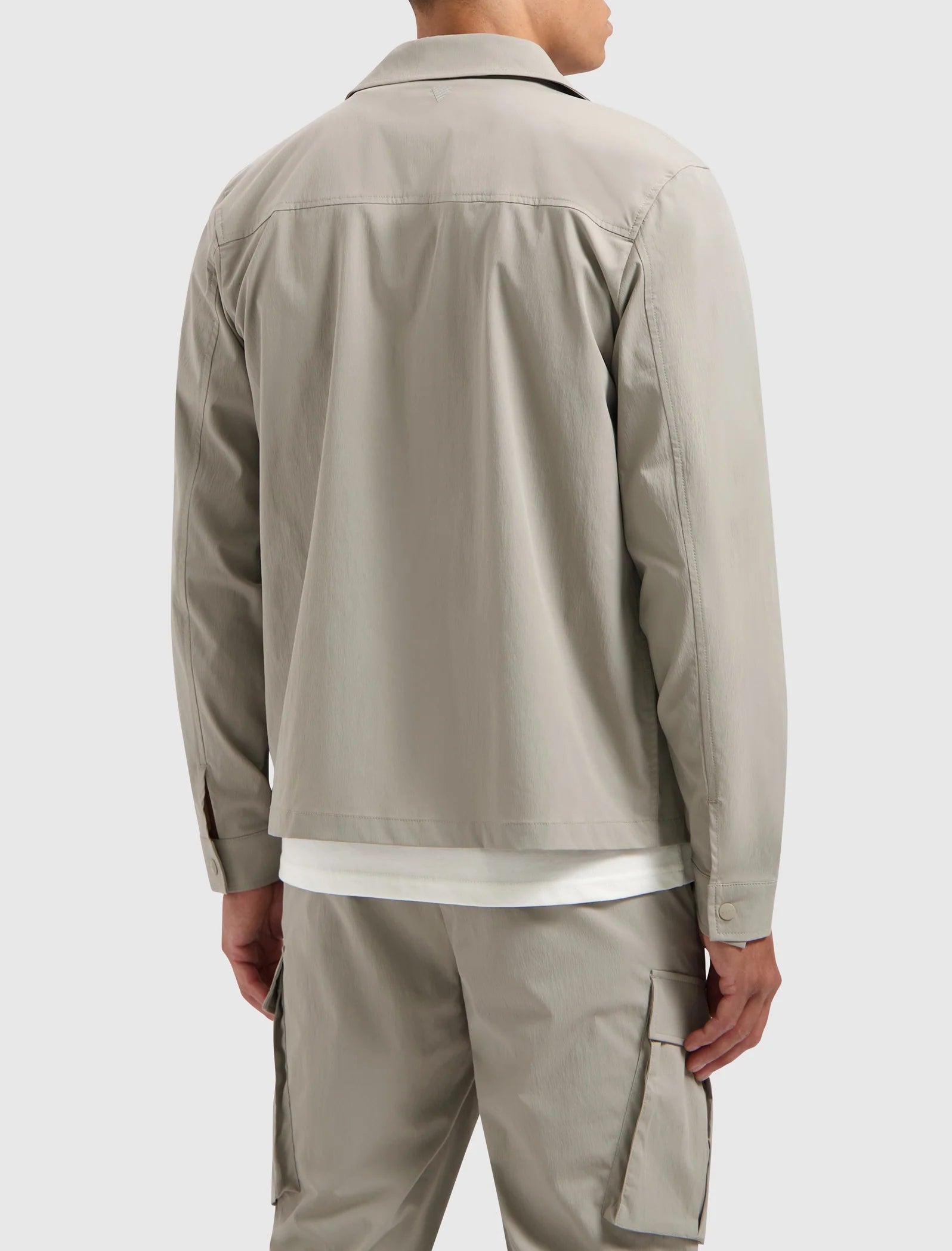 Pure Path Crepe Stretch Overshirt