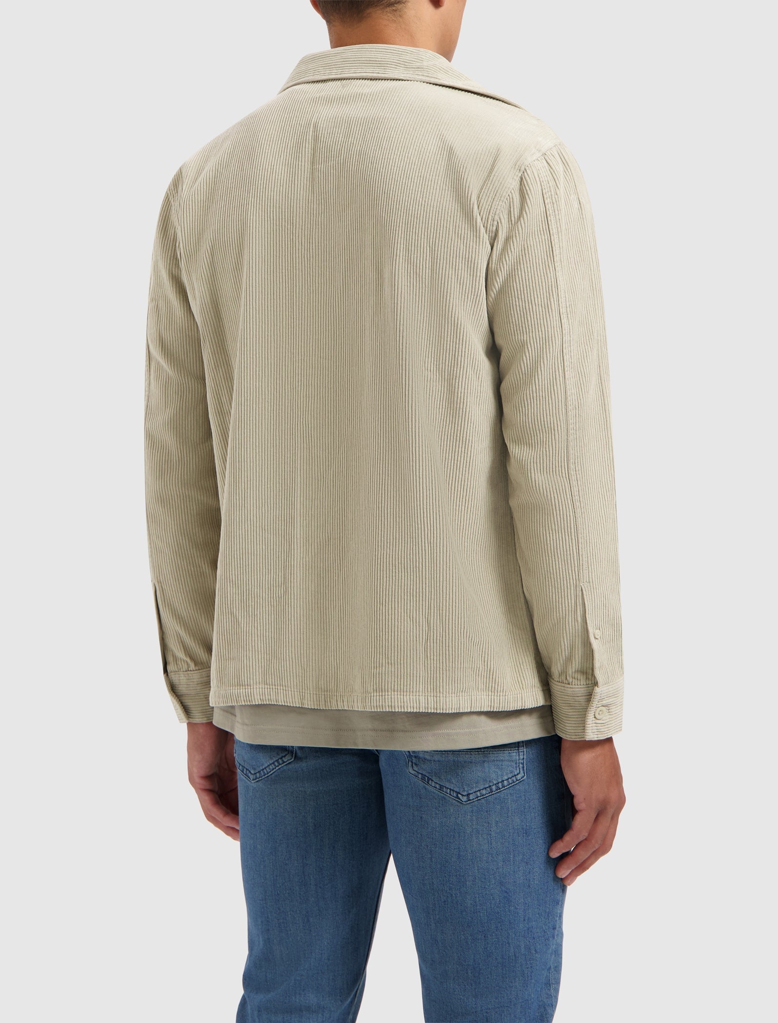 Pure Path Overshirt- Light Army