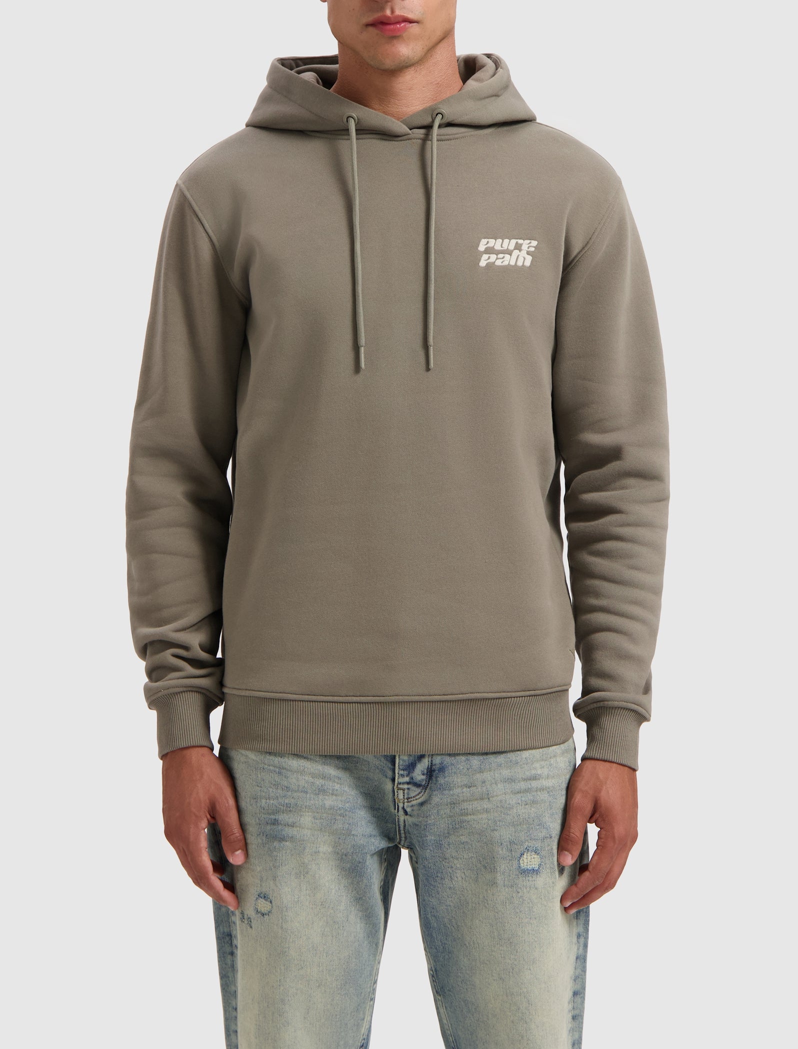 Pure Path Dimensional Script Hoodie