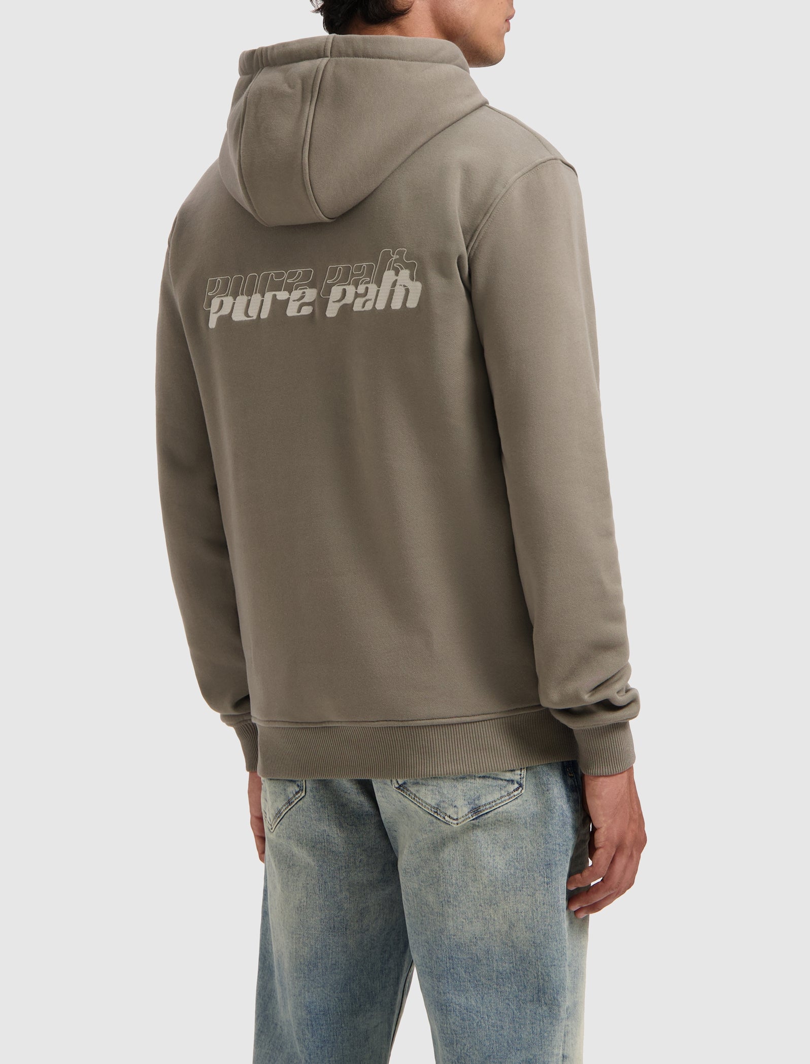 Pure Path Dimensional Script Hoodie