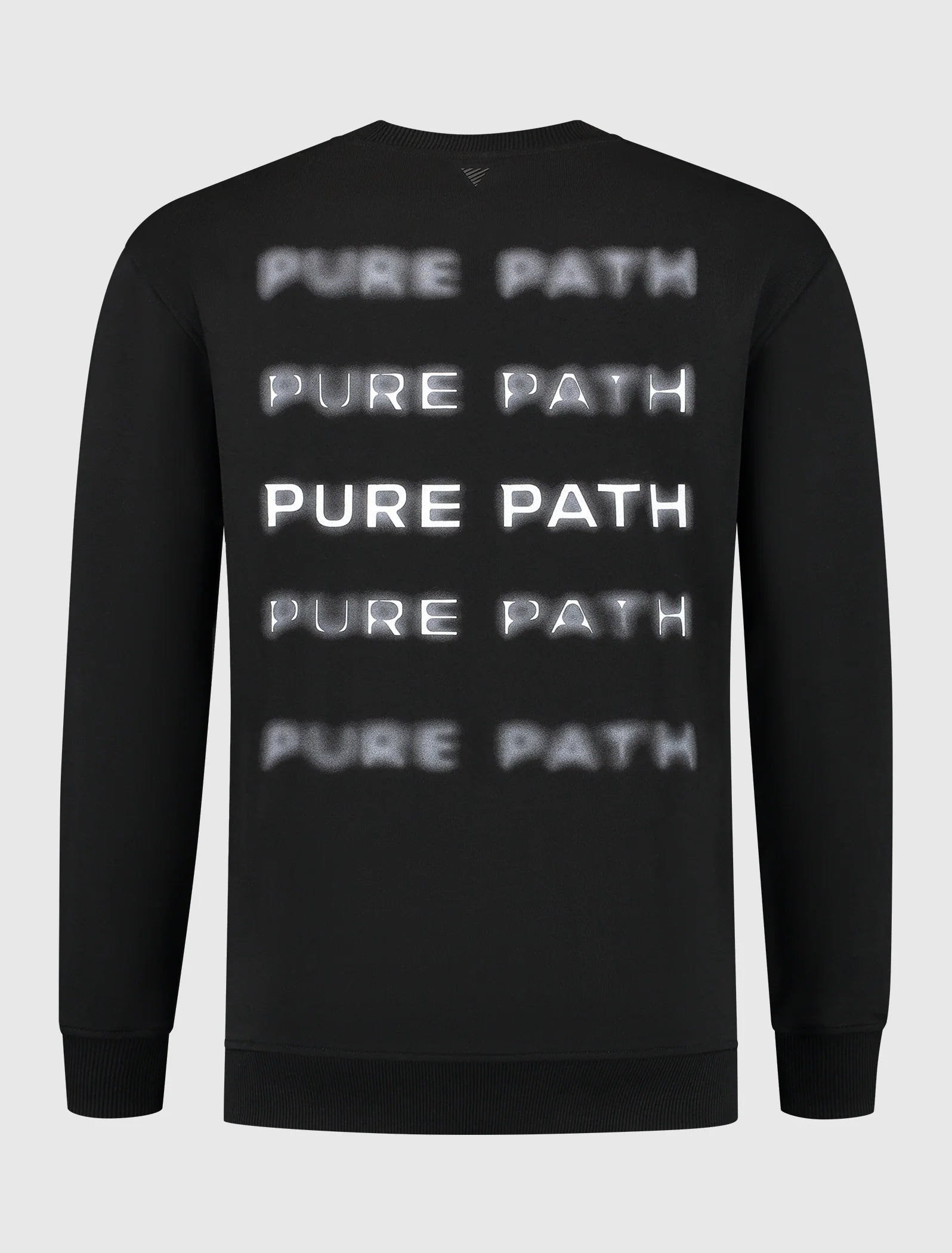 Pure Path Blurred Wordmark Sweater