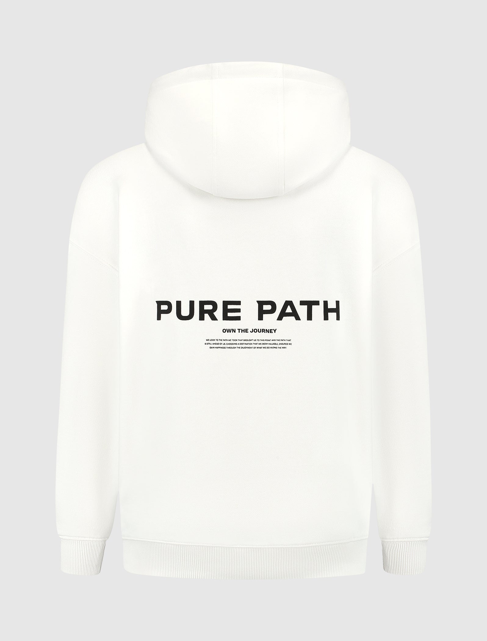 Pure Path Signature Hoodie- Off White