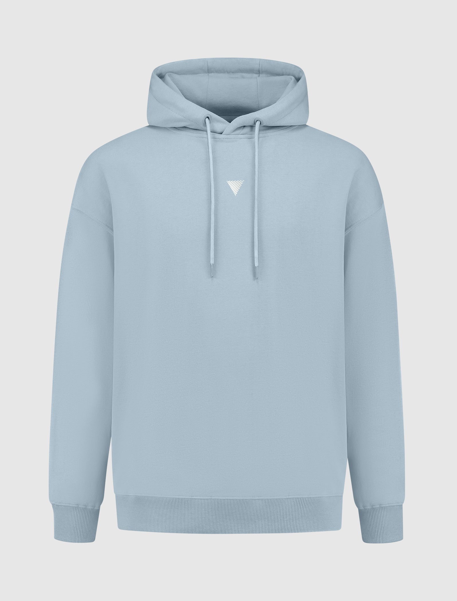 Pure Path Signature Hoodie- Blue Grey