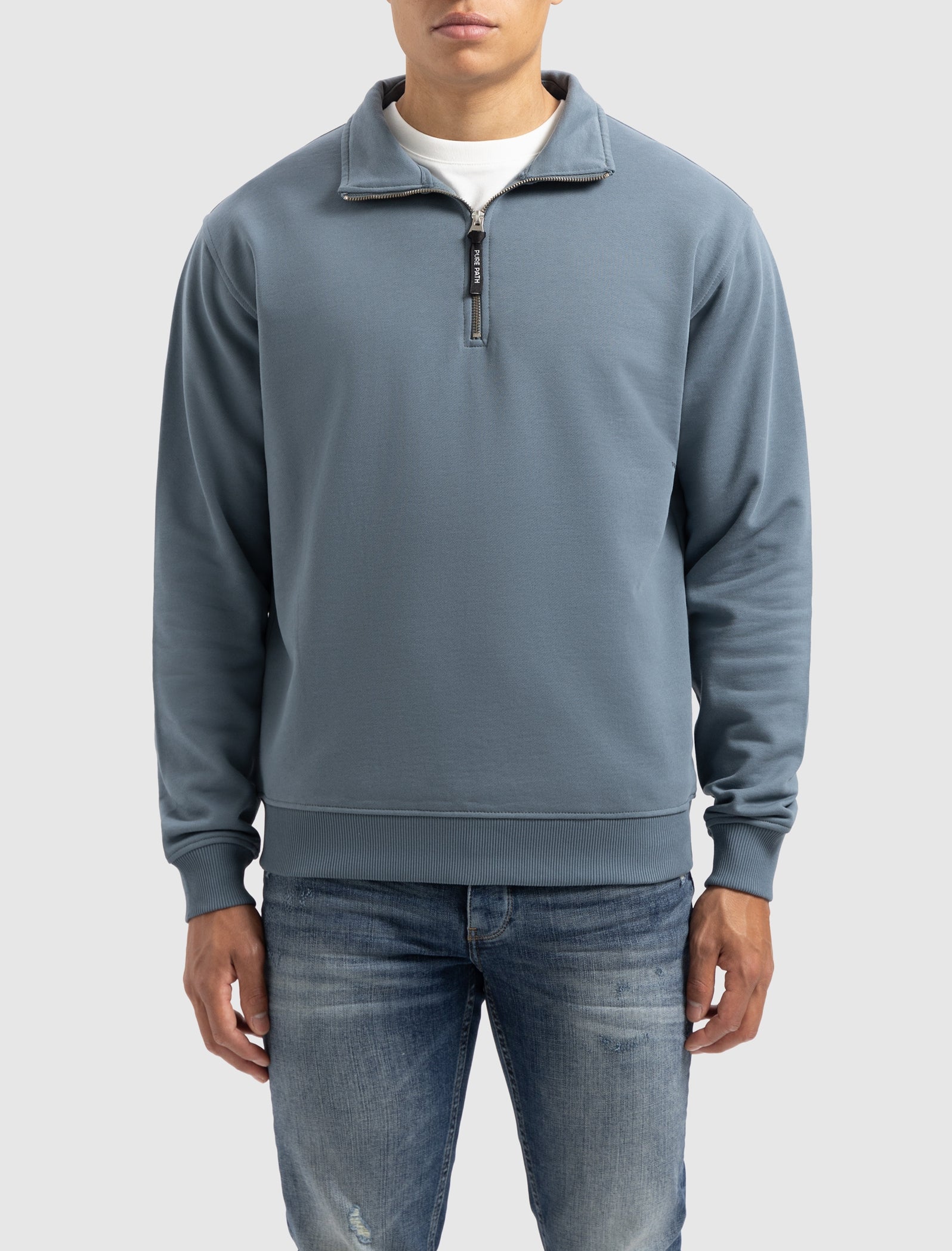 Pure Path Sideline Wordmark Half Zip