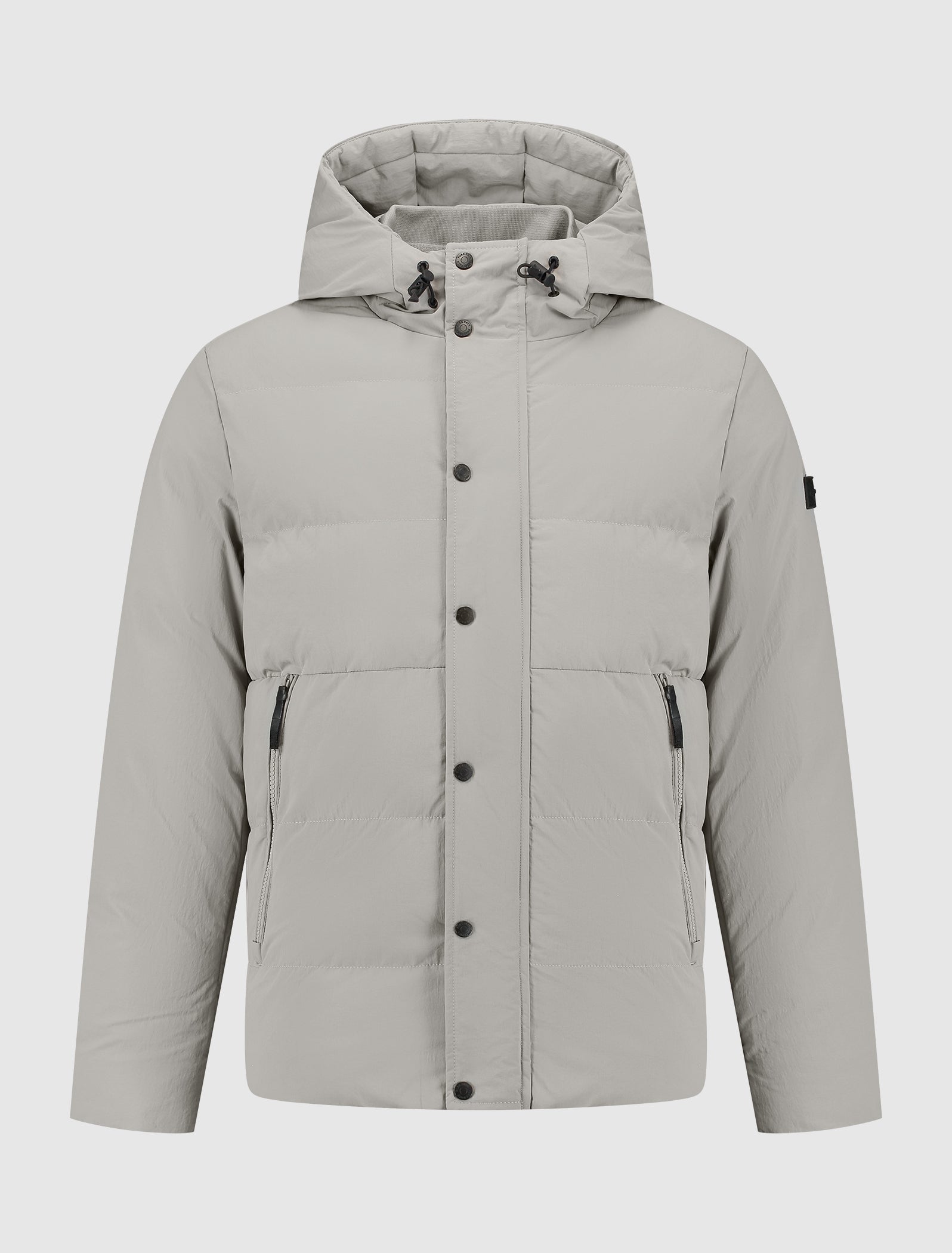 Pure Path Activewear Hooded Jacket- Grey