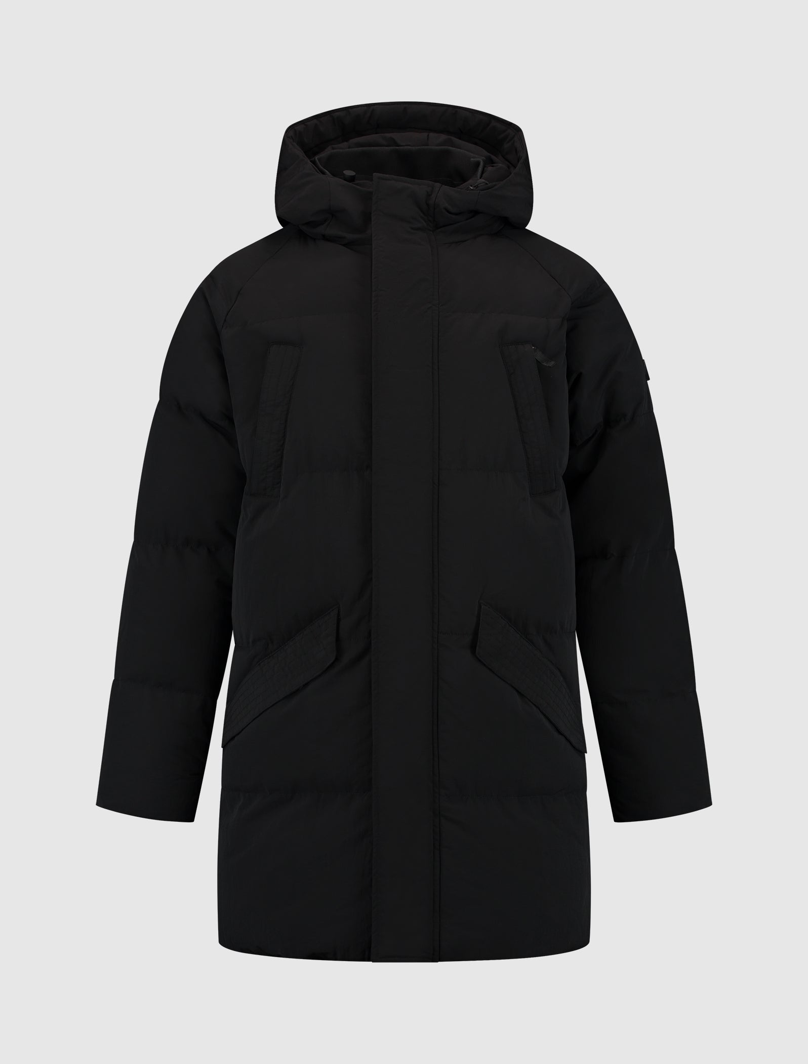 Pure Path Activewear Parka- Black