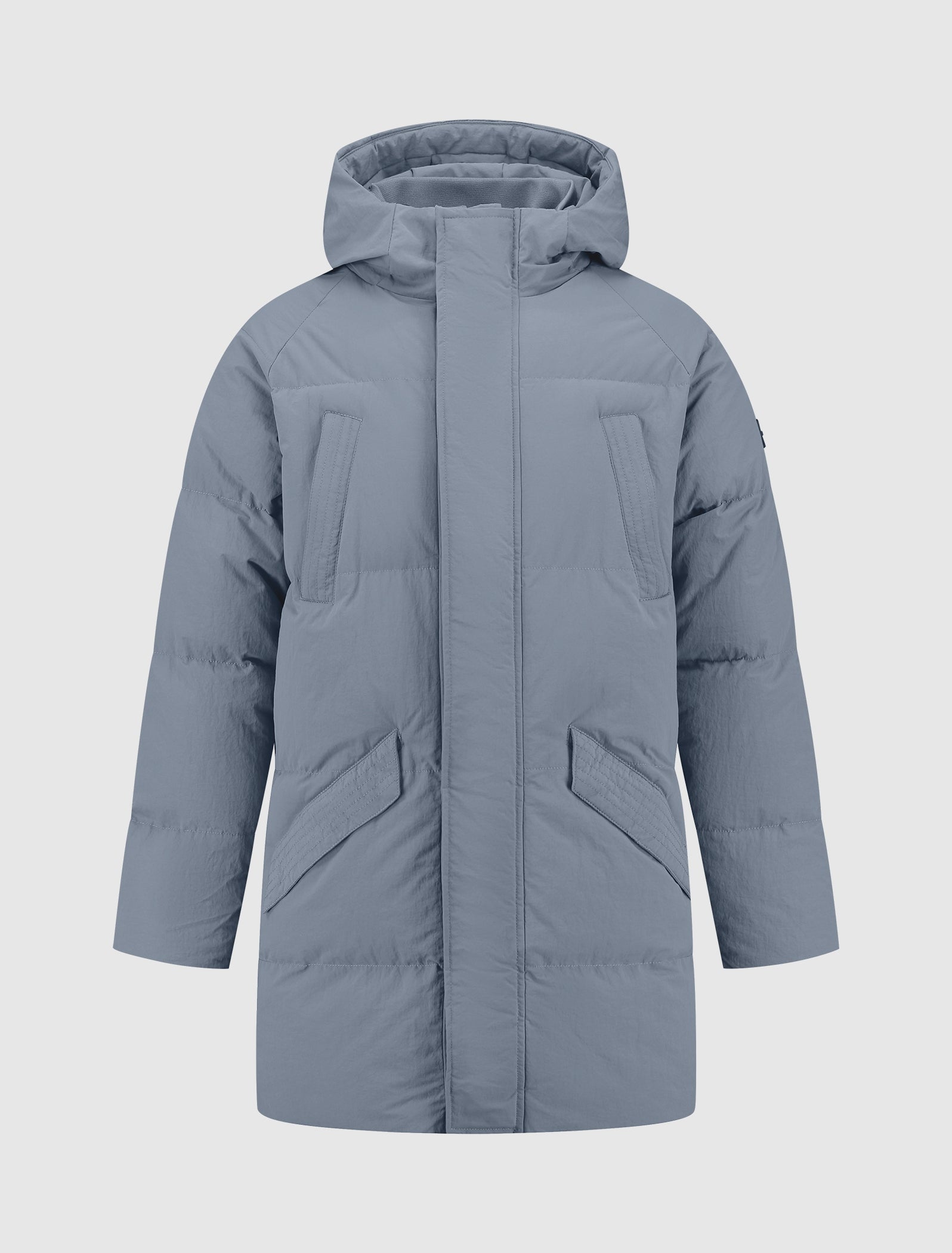 Pure Path Activewear Parka- Blue