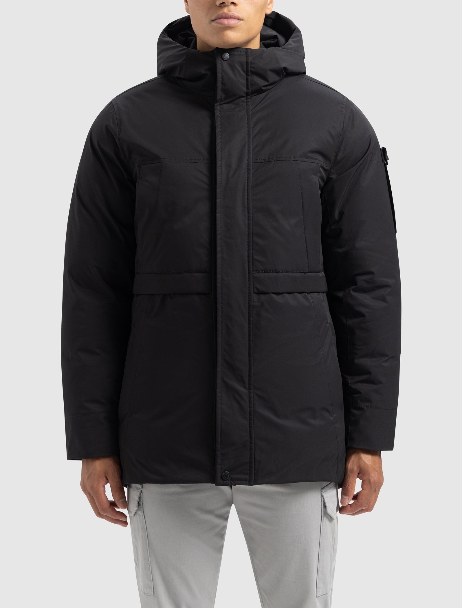 Pure Path Technical Parka- Black