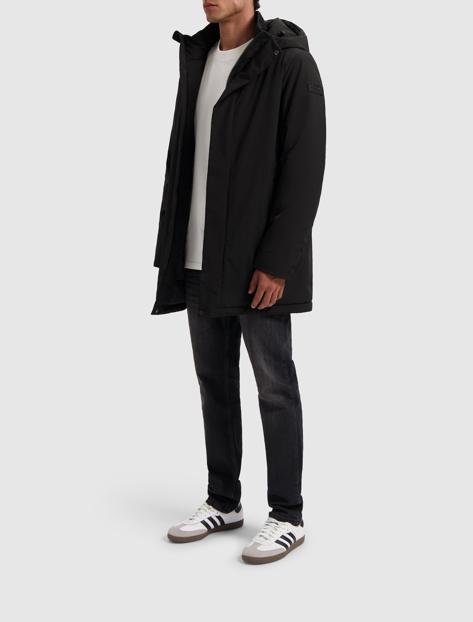 Pure Path Active Flex Parka- Black