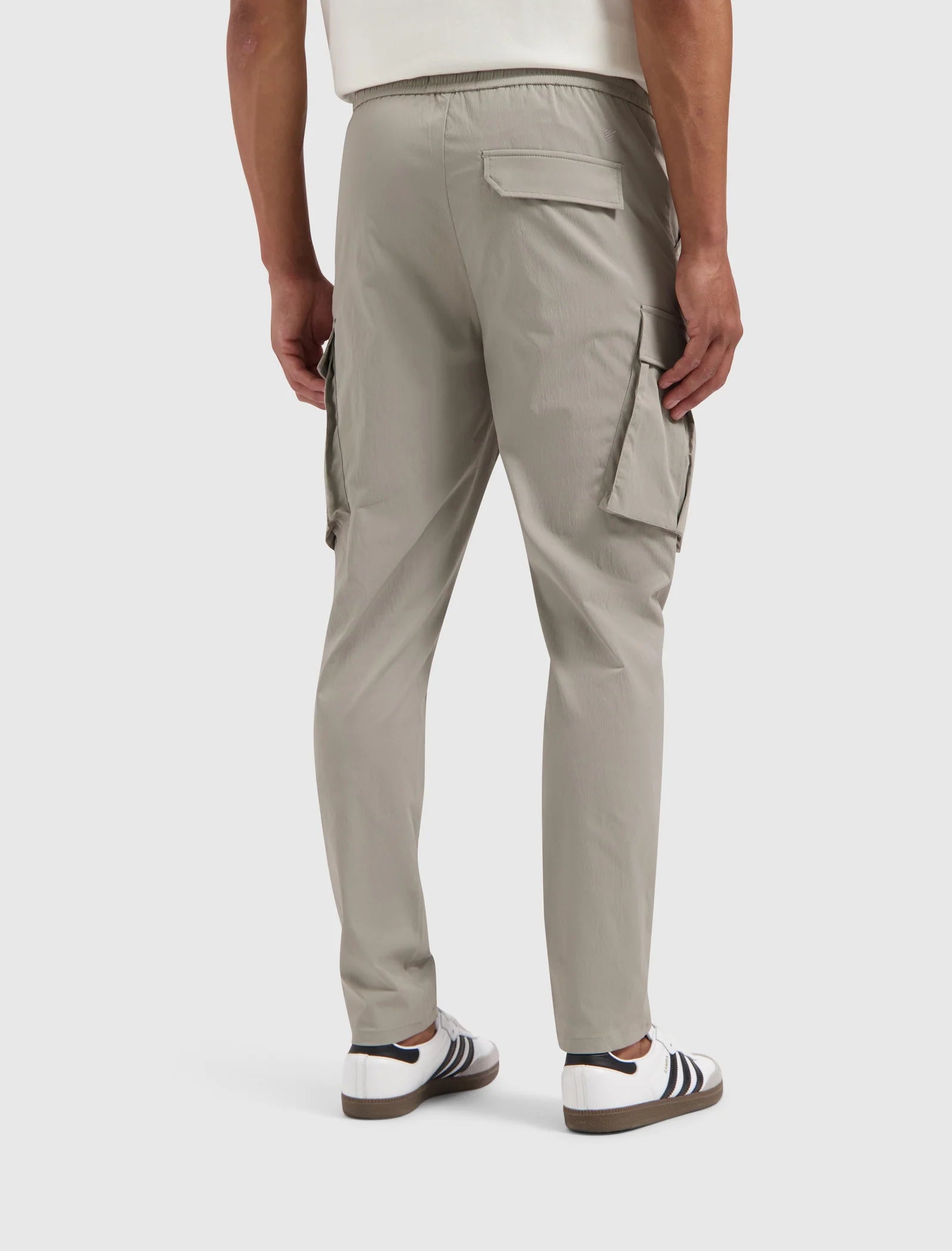 Pure Path Crepe Stretch Cargo Pants