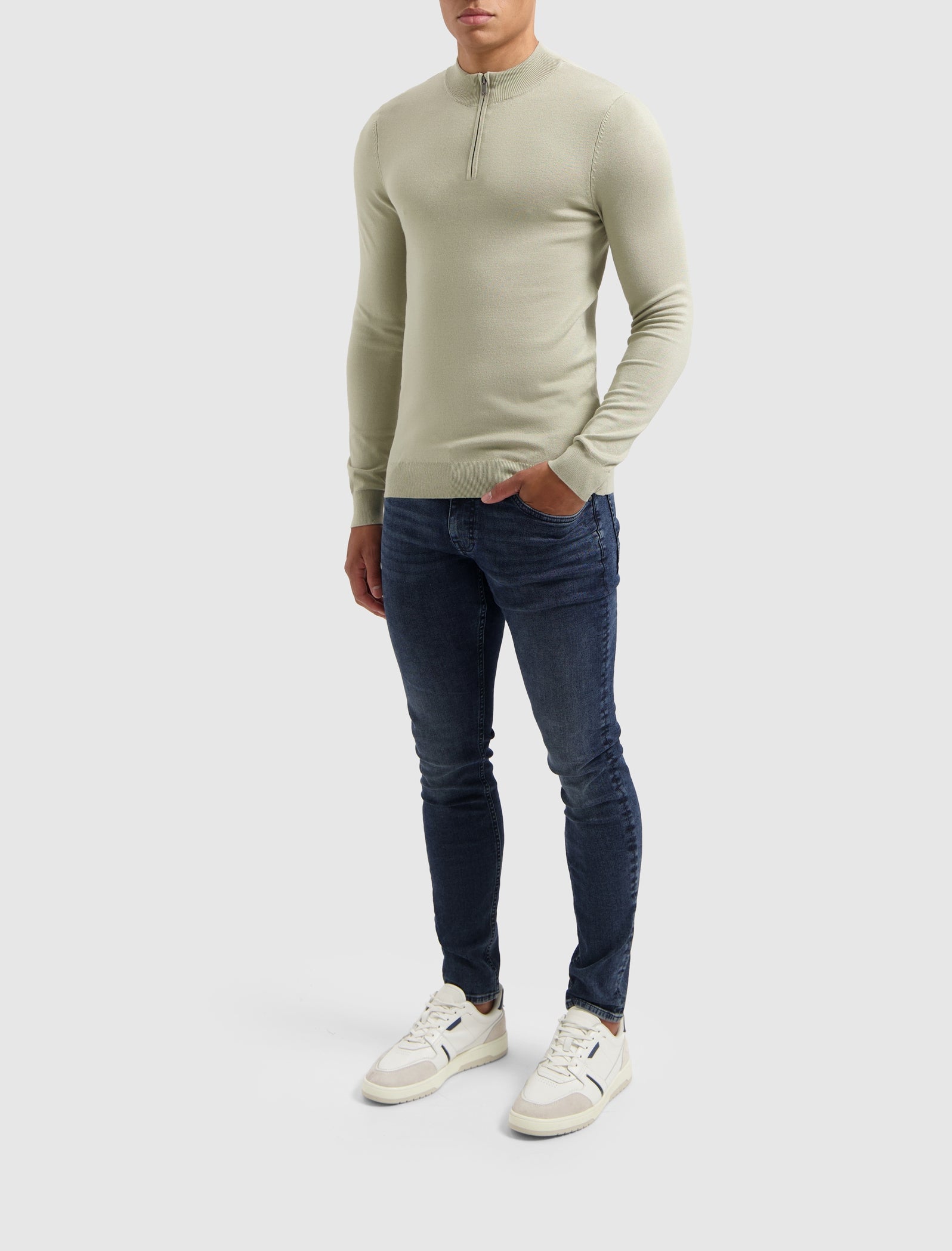 Pure Path Halfzip Sweater Knitwear