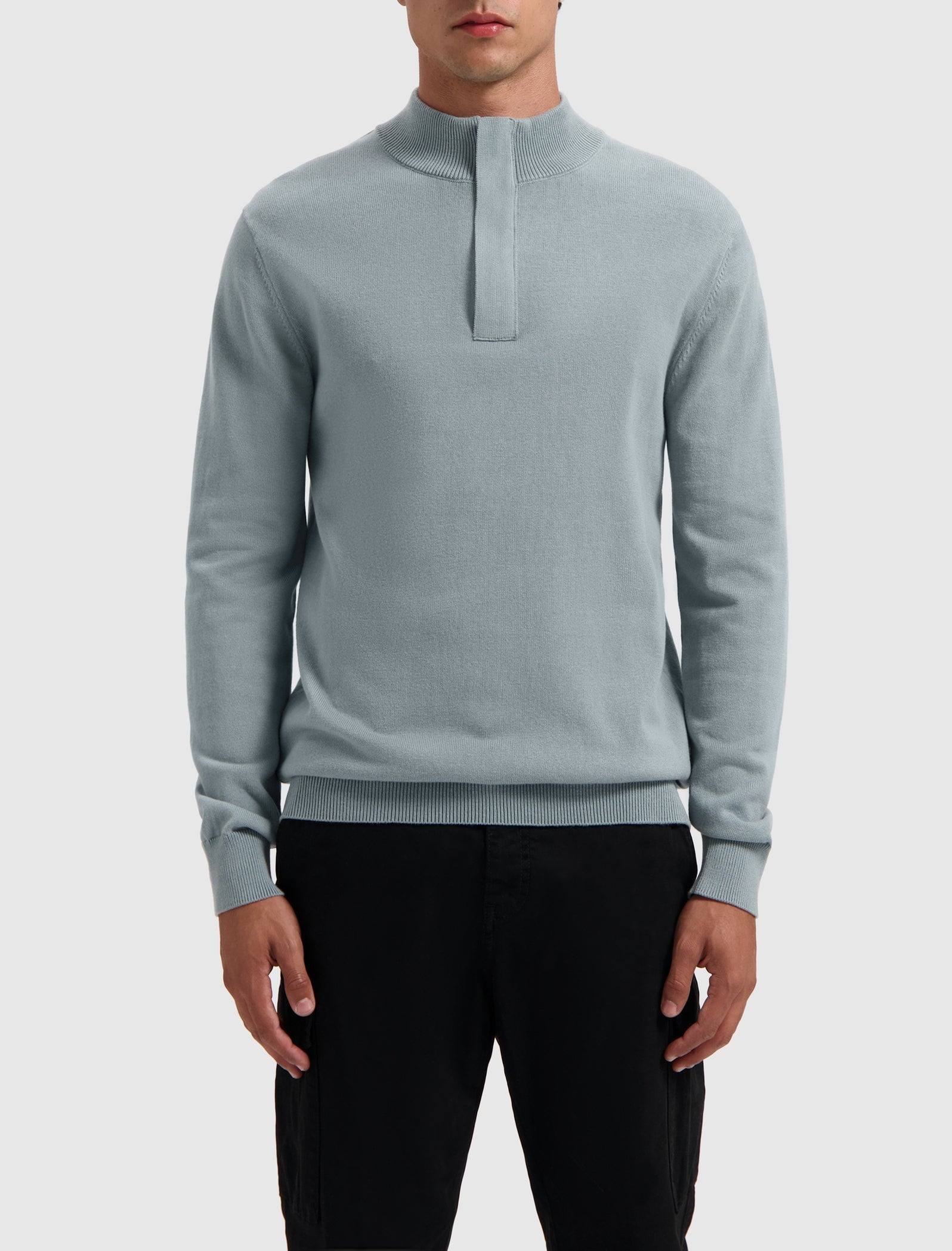 Pure Path Blinded Halfzip Sweater Knitwear