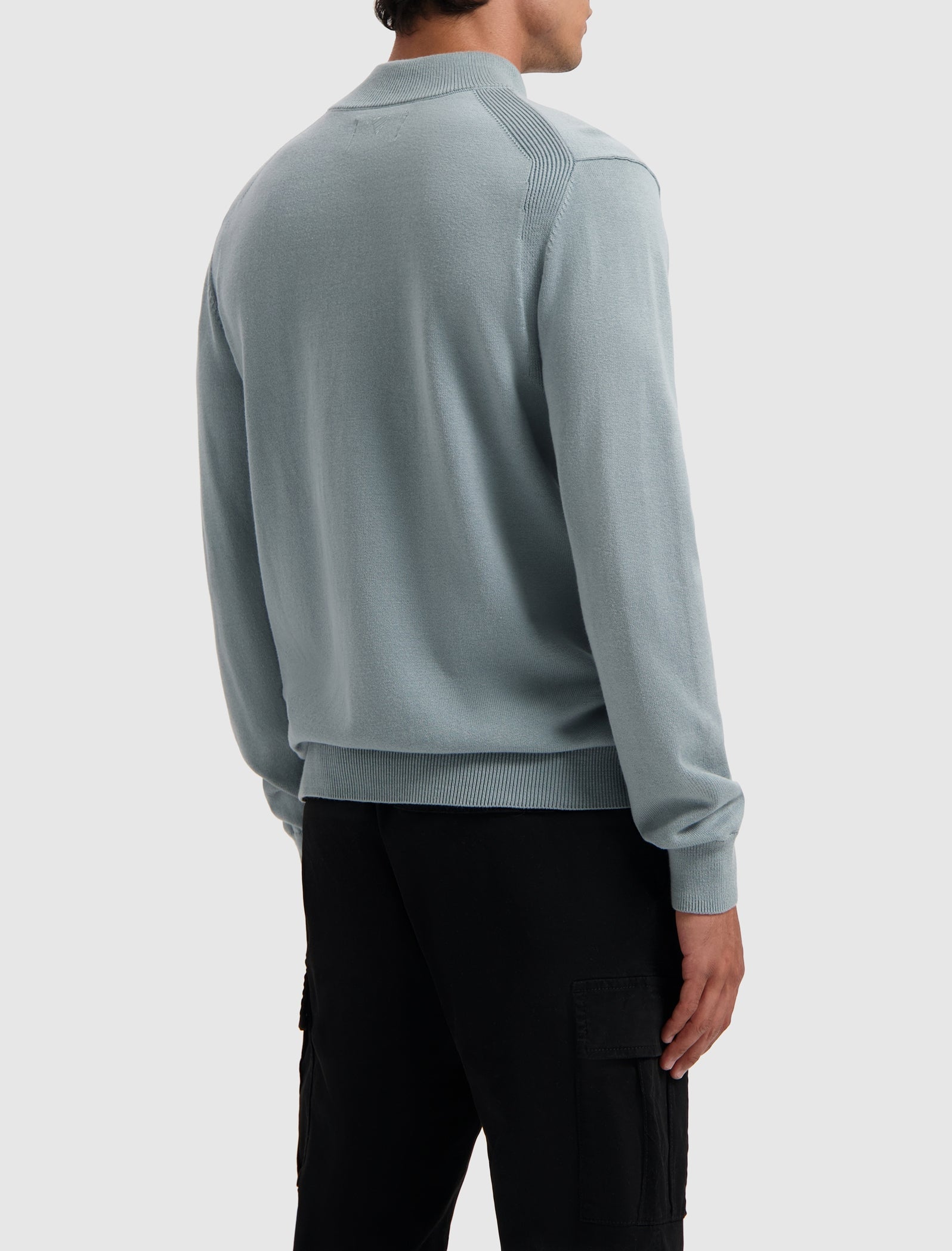 Pure Path Blinded Halfzip Sweater Knitwear