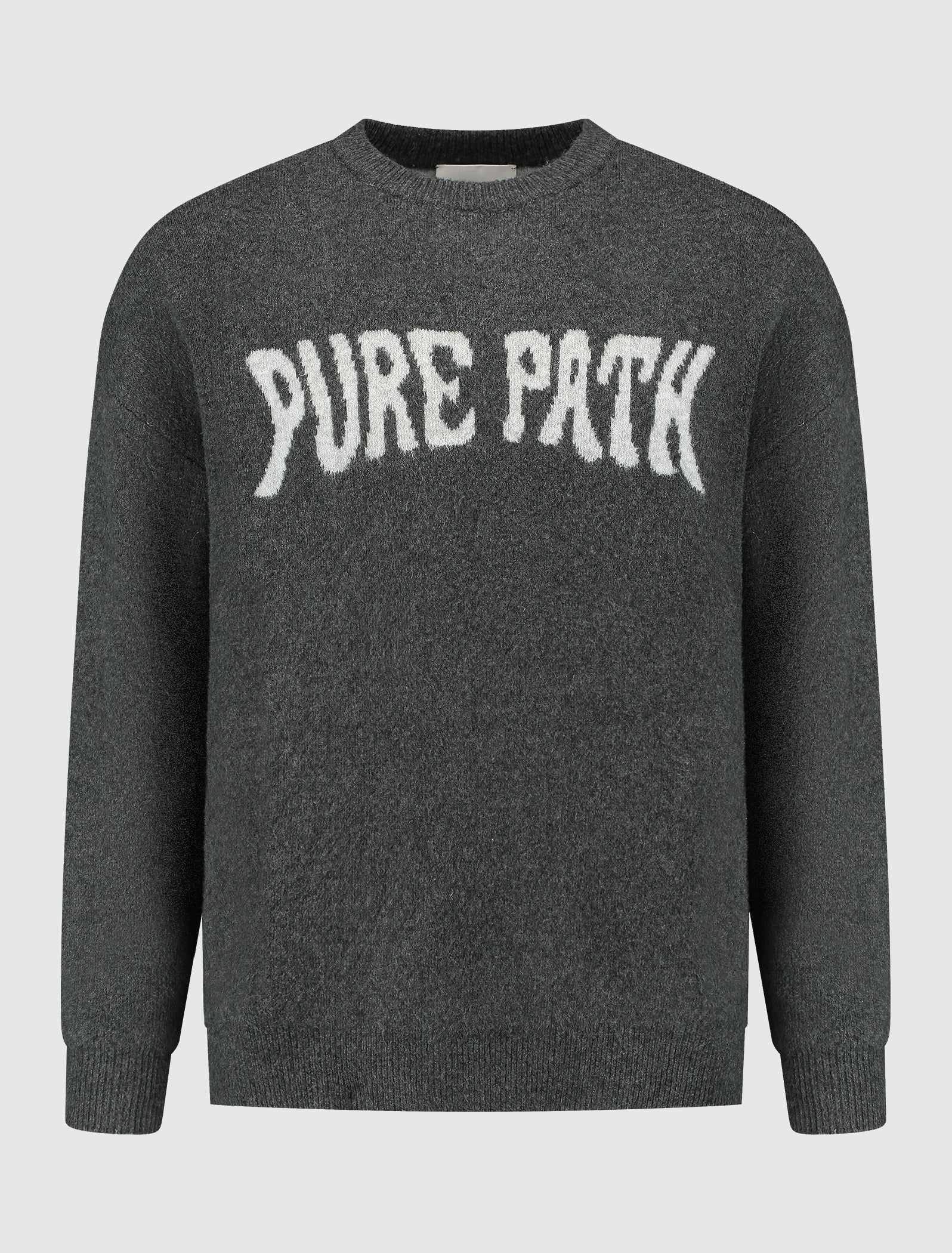 Pure Path Oversized Crewneck Knitwear