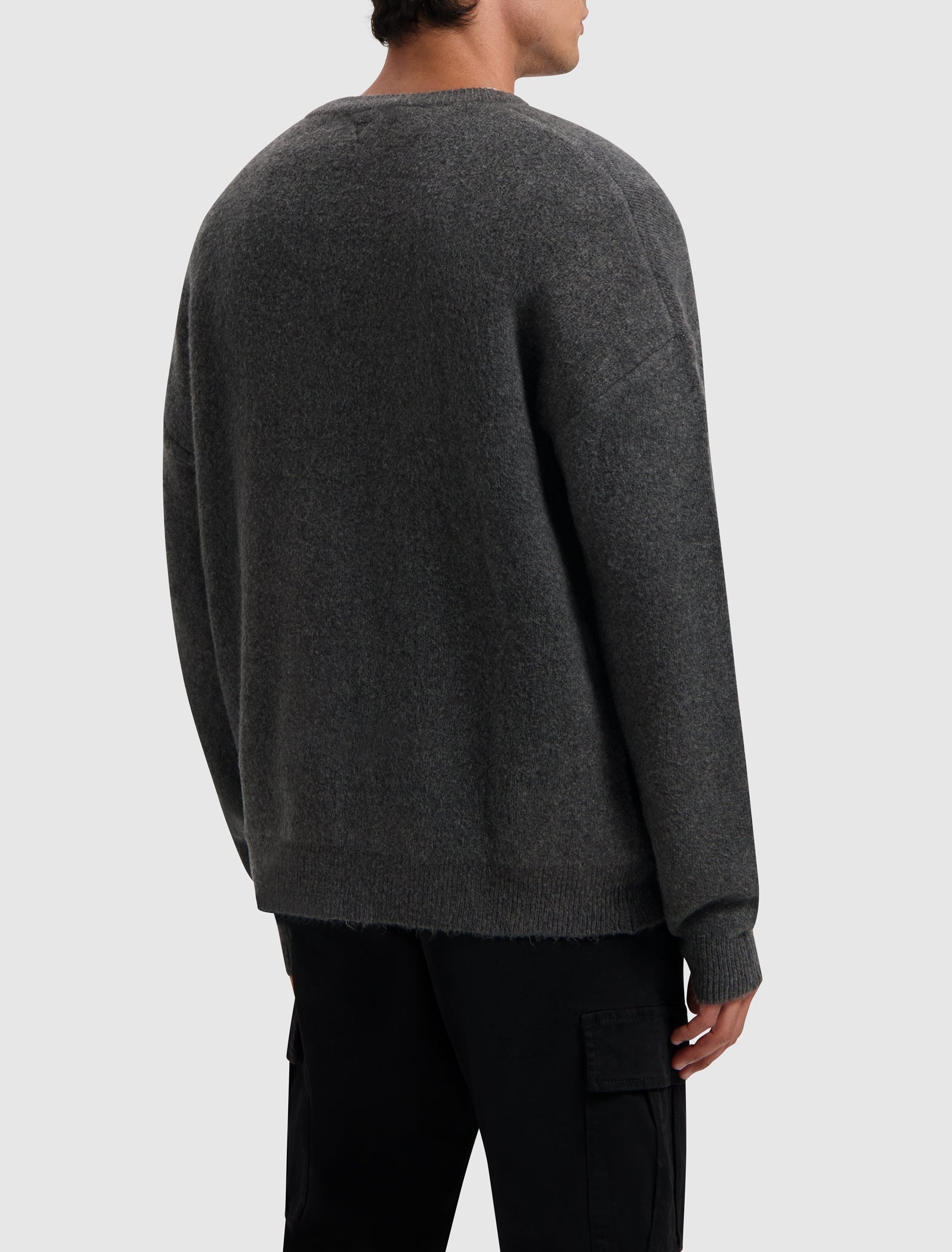 Pure Path Oversized Crewneck Knitwear