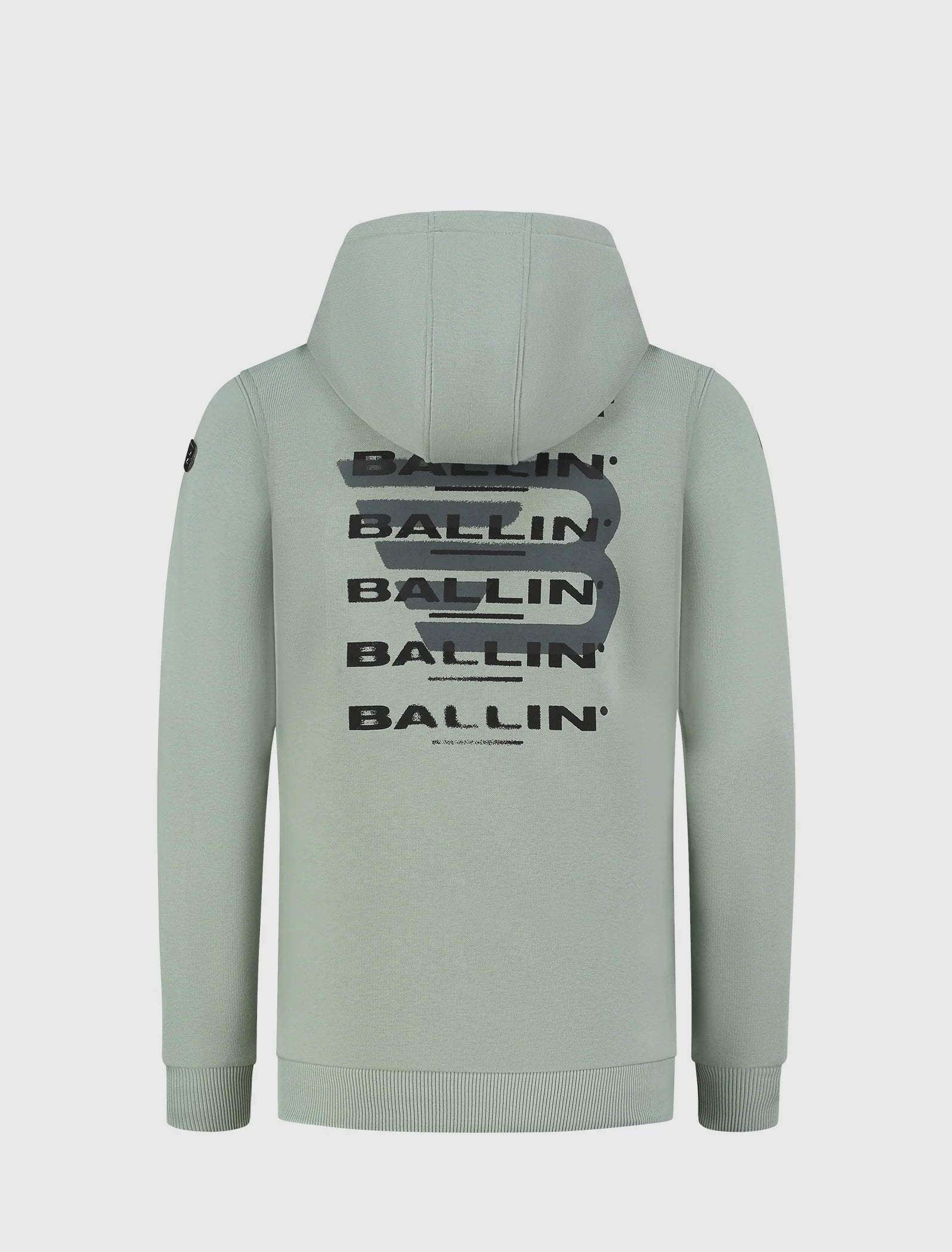 Ballin Junior Fading Logo Hoodie- Dark Mint