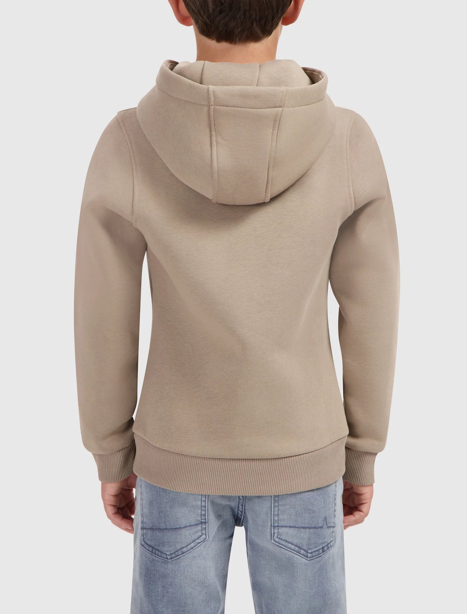 Ballin Junior Die-Cut Flock Hoodie- Taupe