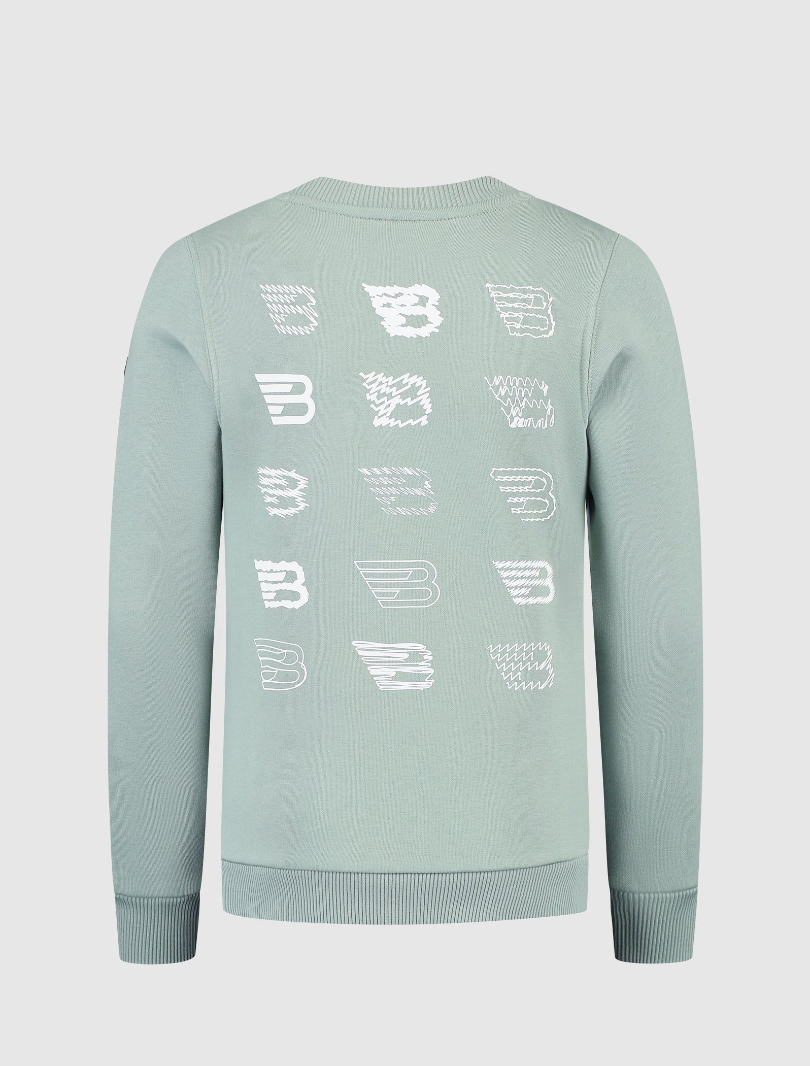 Ballin Junior Scribble Icon Logo Sweater- Dark Mint