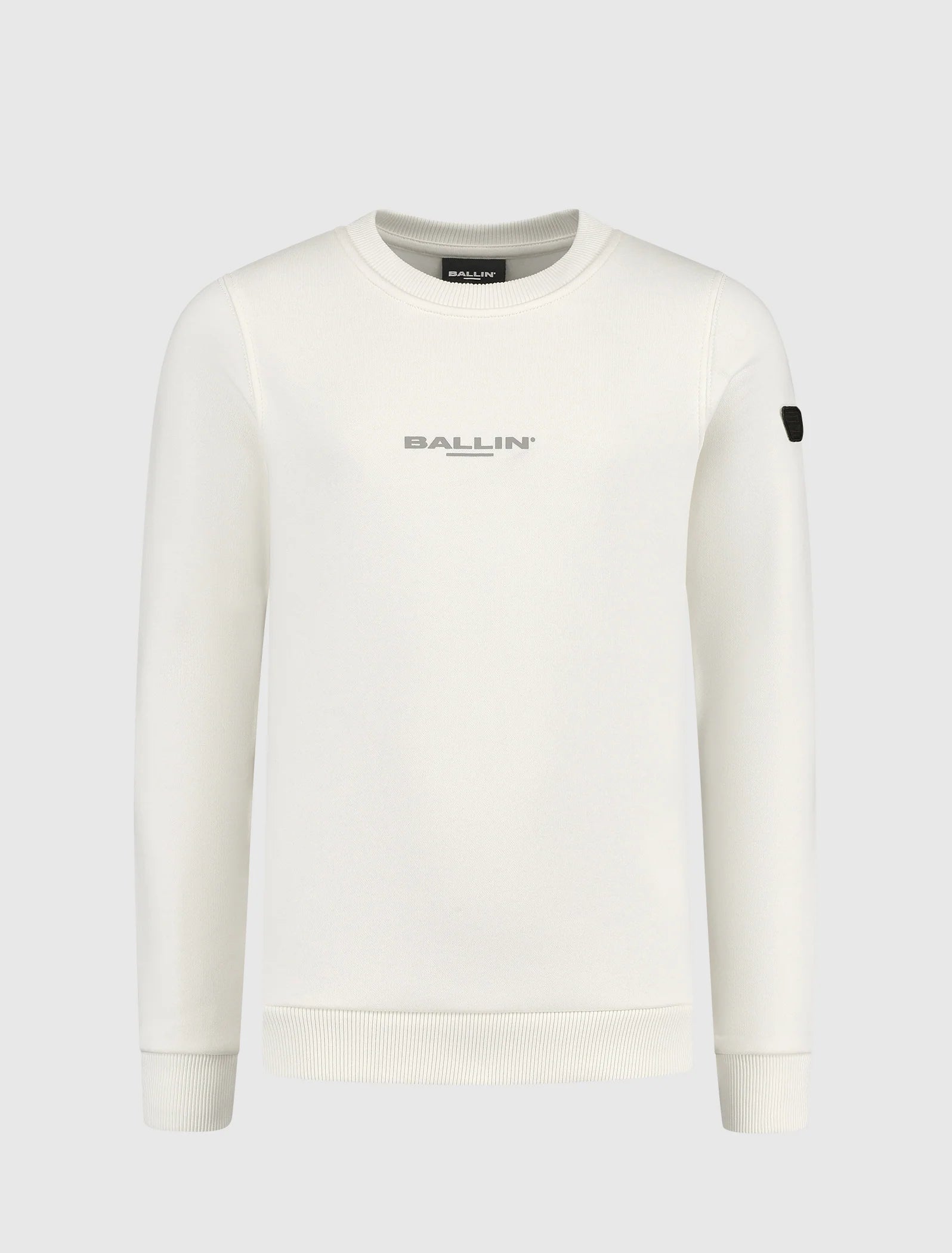 Ballin Junior Scribble Icon Logo Sweater- Off White