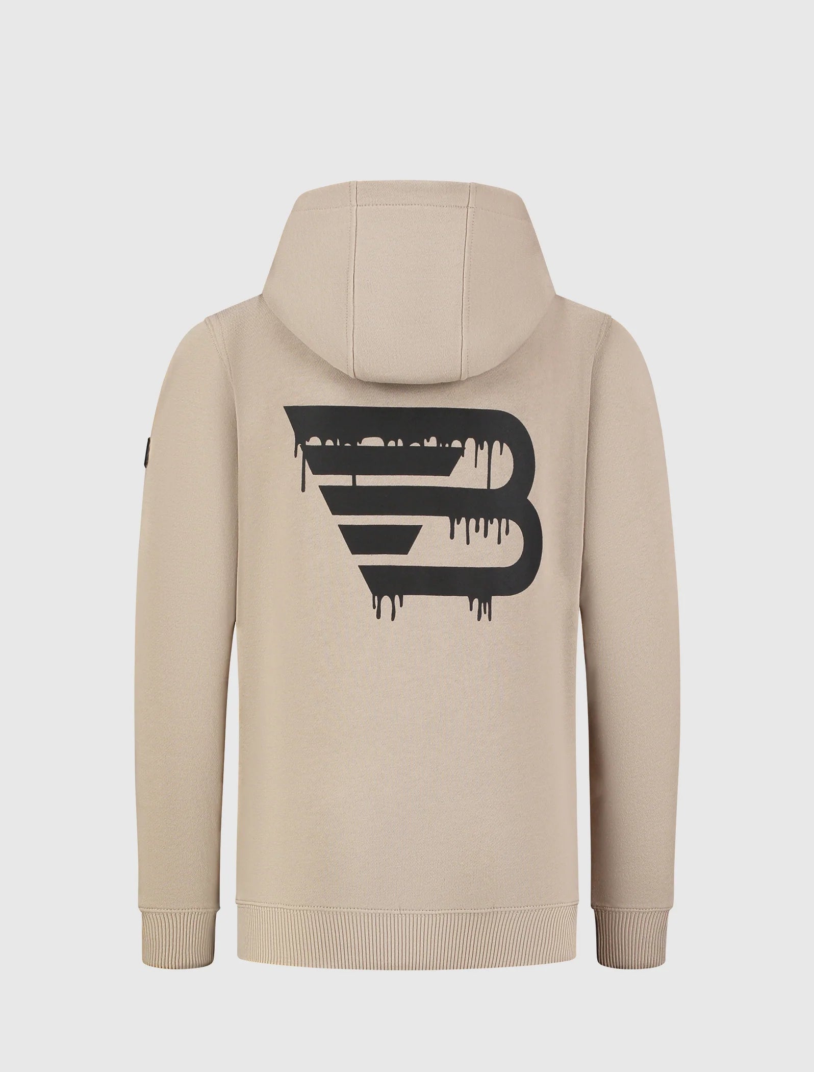 Ballin Junior Dripping Logo Hoodie- Taupe