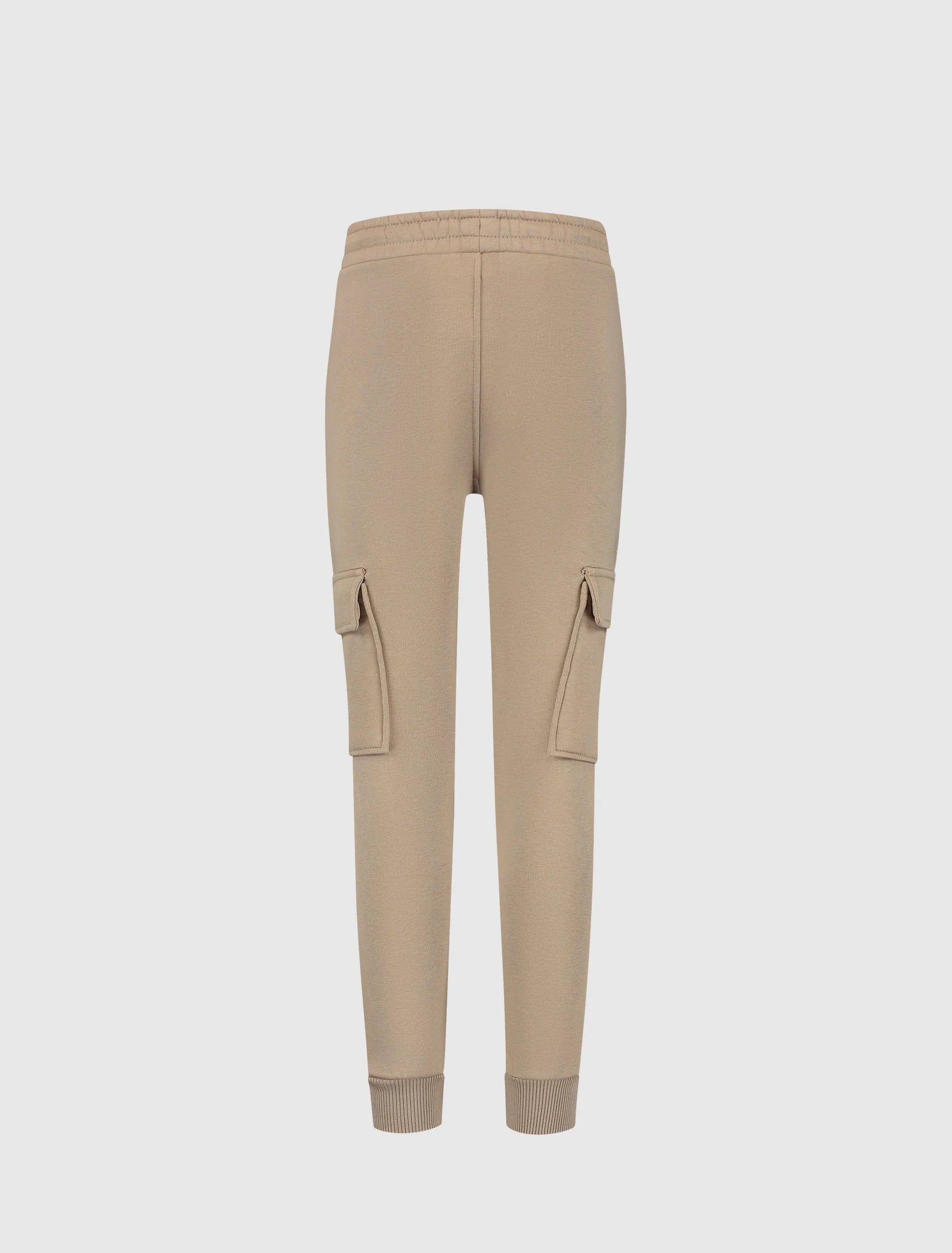 Ballin Junior Logo Badge Cargo Sweatpants- Taupe