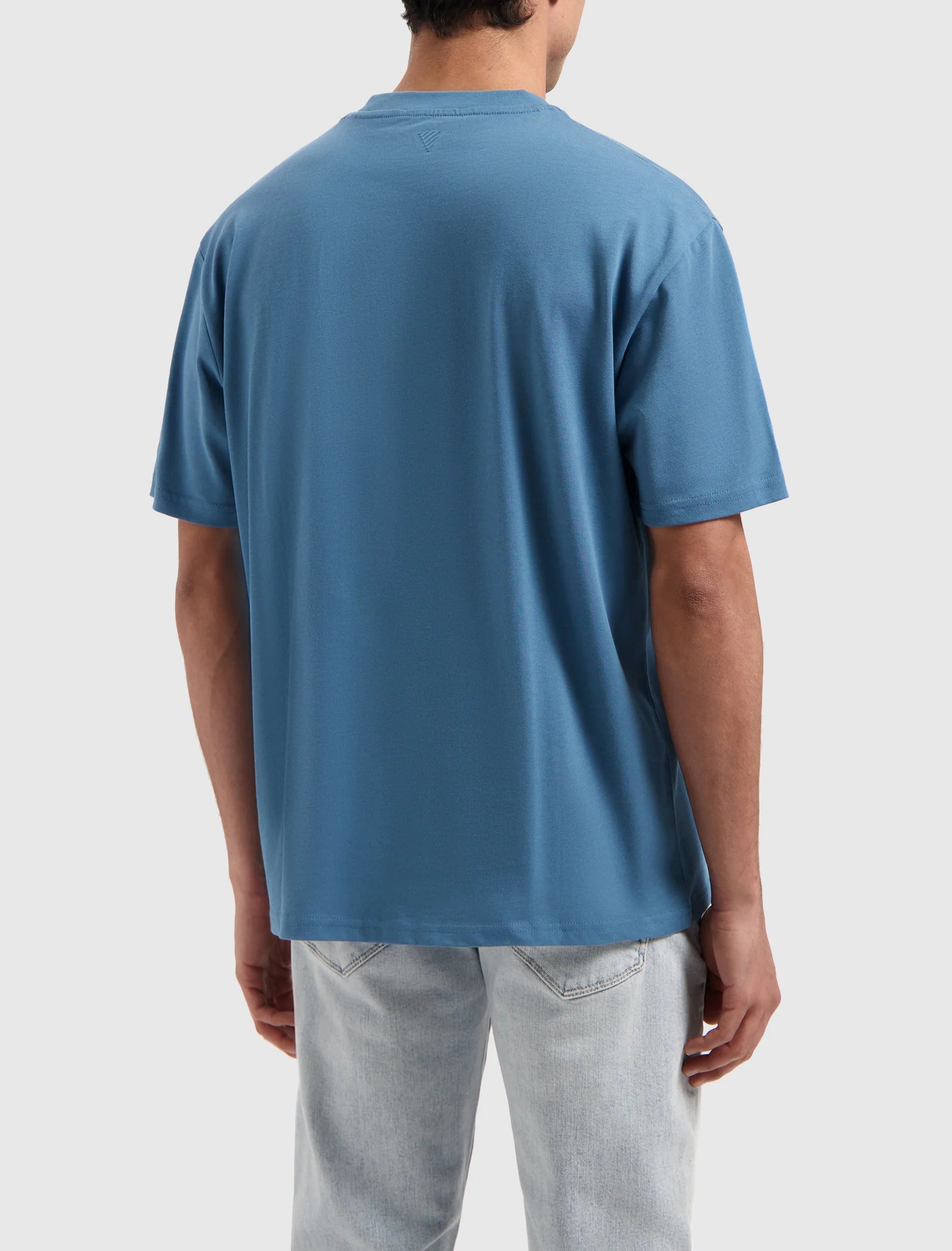 Pure Path Essential Initials T-shirt Blue