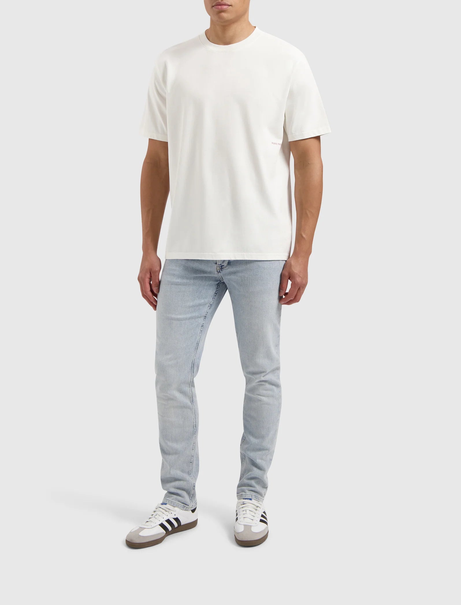 Pure Path Fruit Market T-shirt- Off White