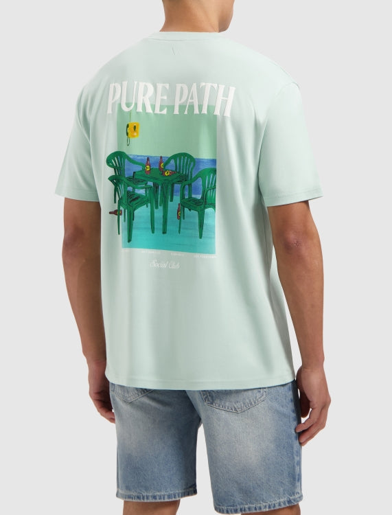 Pure Path Midnight Conversations T-shirt- Mint