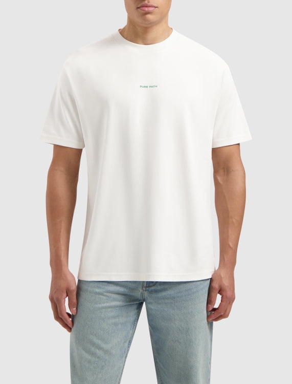 Pure Path The Fruit Stand T-shirt- Off White