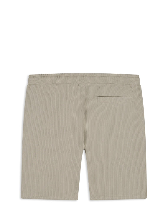 Pure Path Vertical Lined Short Taupe
