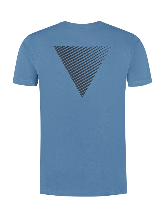 Pure Path Essential Logo T-shirt- Blue Grey