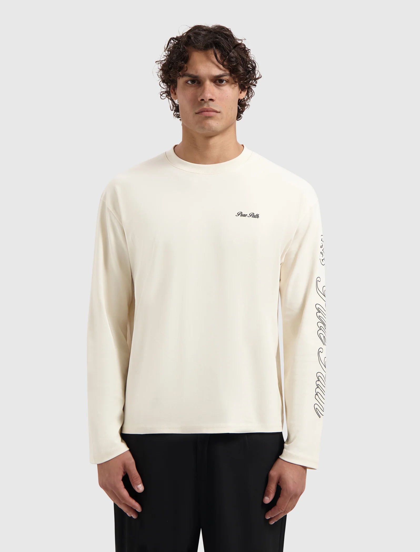 Pure Path Essence Of Life Longsleeve- Ecru