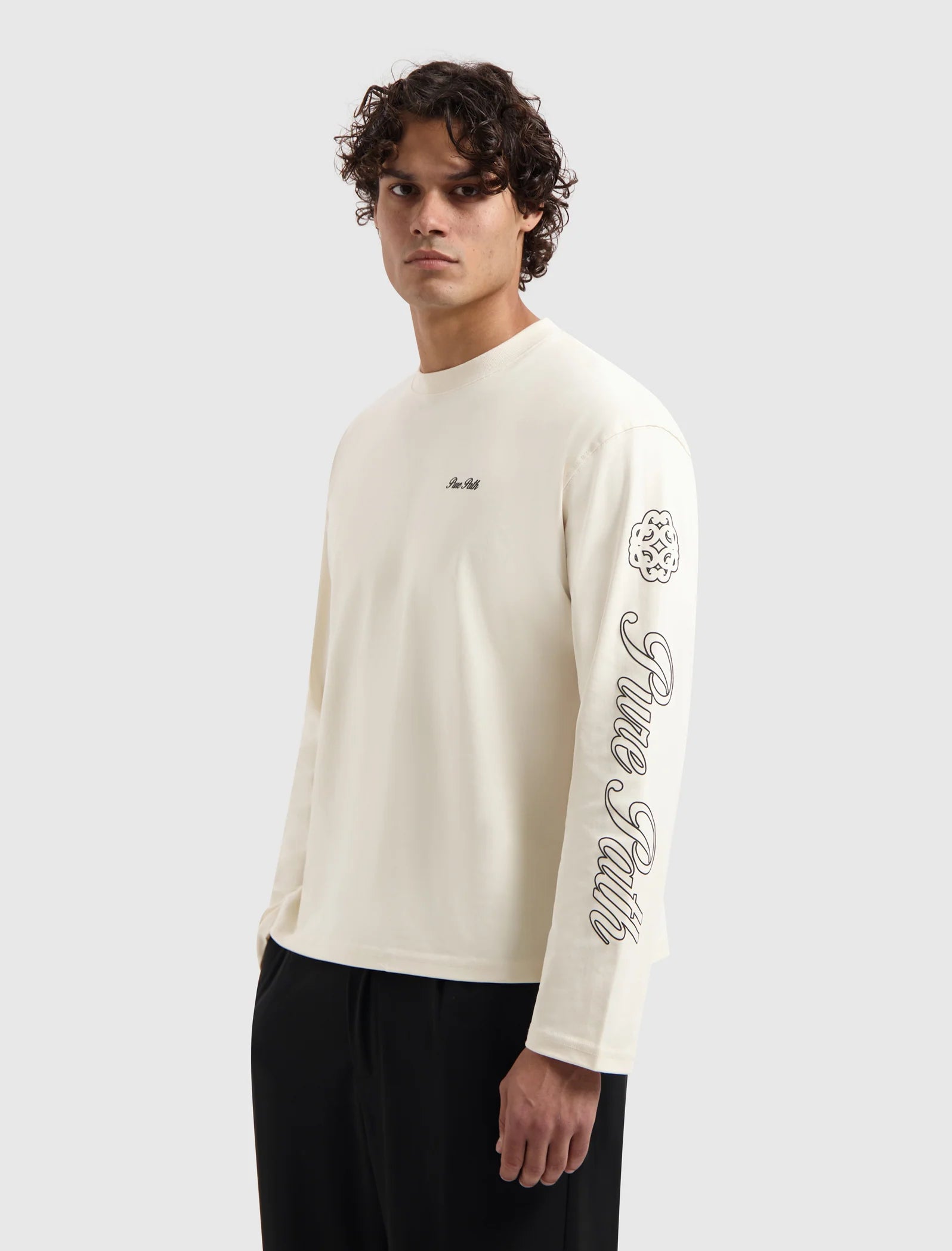 Pure Path Essence Of Life Longsleeve- Ecru