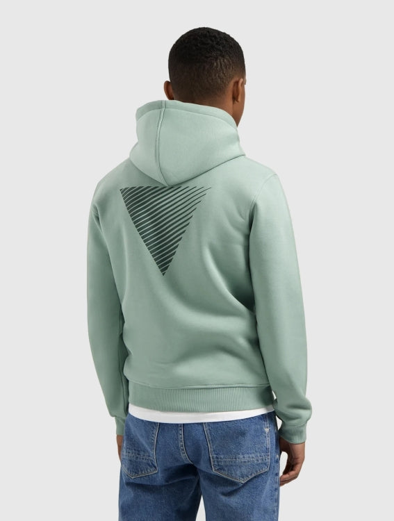 Pure Path Essential Hoodie- Army Green