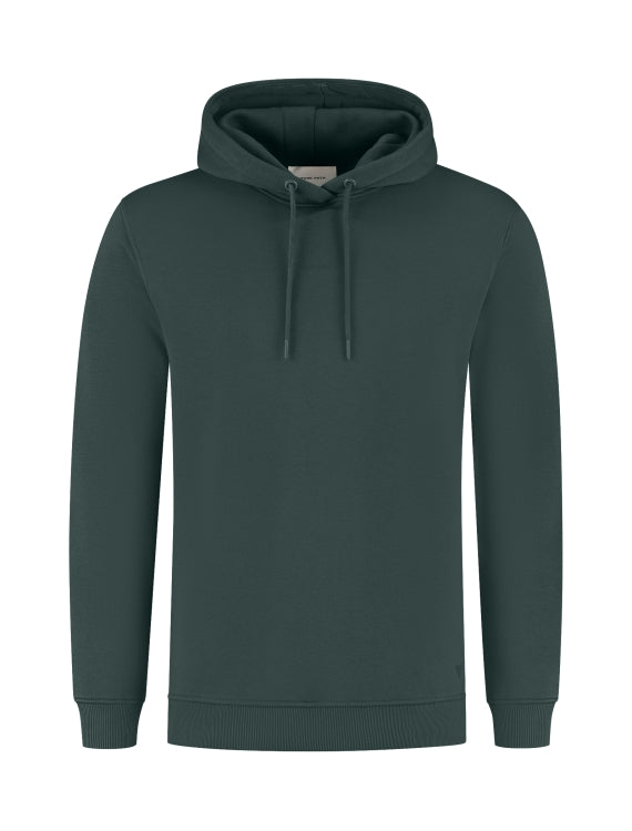 Pure Path Essential Hoodie- Dark Green