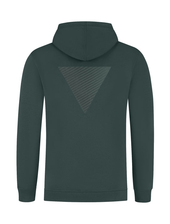 Pure Path Essential Hoodie- Dark Green