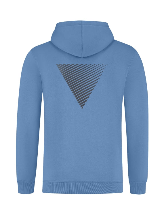 Pure Path Essential Hoodie- Blue Grey