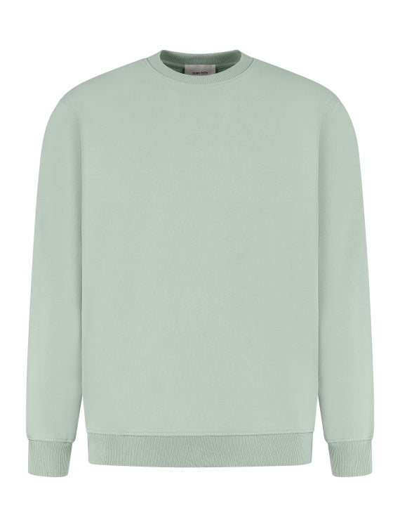 Pure Path My Other Car Sweater- Army Green