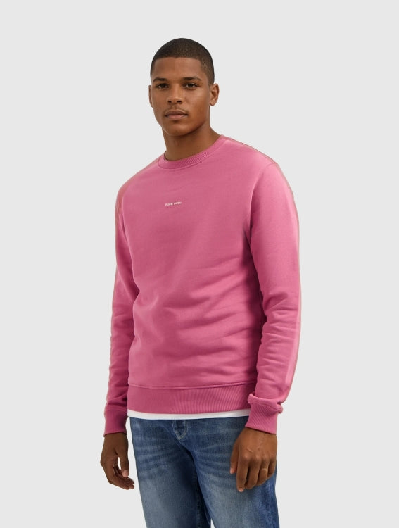 Pure Path Wasteland Sweater- Raspberry