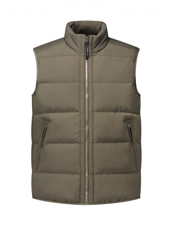 Pure Path Padded Bodywarmer- Light Brown