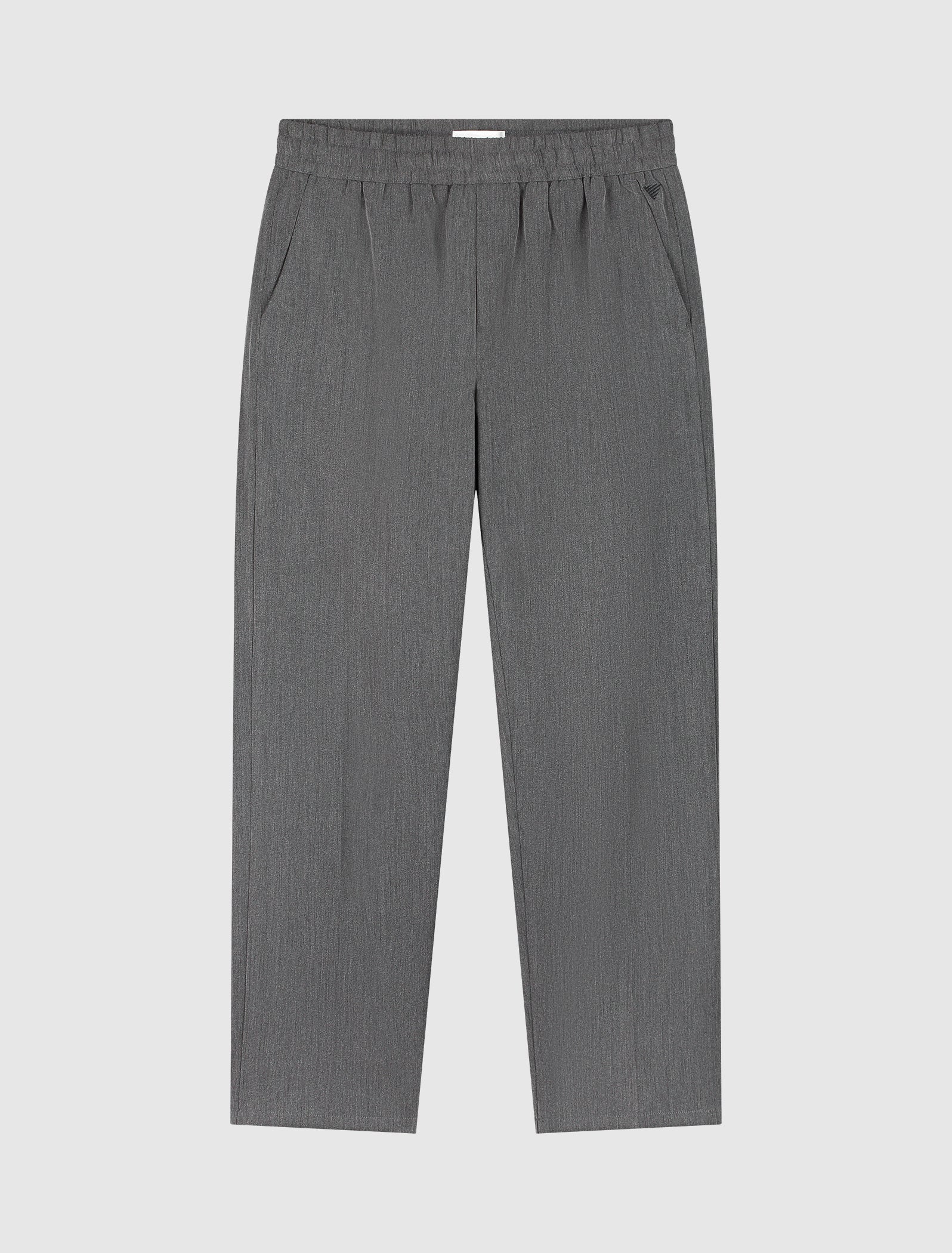 Pure Path Oxford Melange Pants- Antra Melange